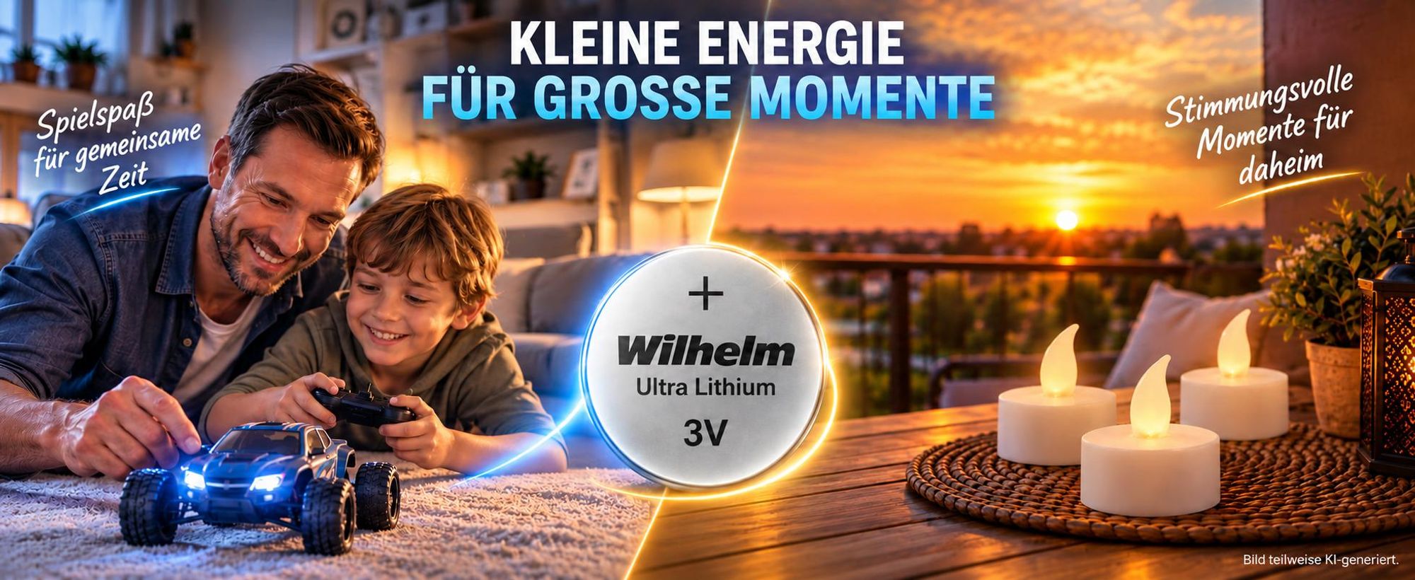 5 x CR1632 WILHELM Blister Lithium Knopfzelle 3V 140 mAh ø16 x 3,2 mm Batterie DL1632