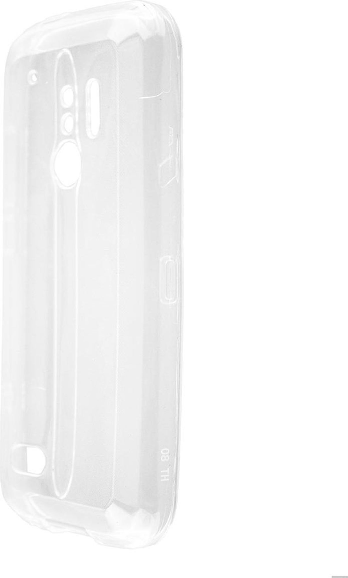 caseroxx Schutz-Hülle TPU-Hülle kompatibel mit HOMTOM HT80, Gummi Handy Tasche transparent  Bild 3