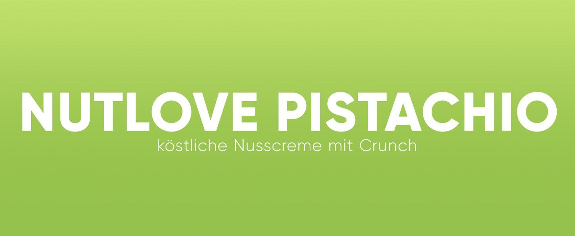 ALLNUTRITION Nutlove Pistachio 500g Pistaziencreme ohne Zucker Zuckerfreie Ohne Palmöl Pistazienaufstrich Pistazie