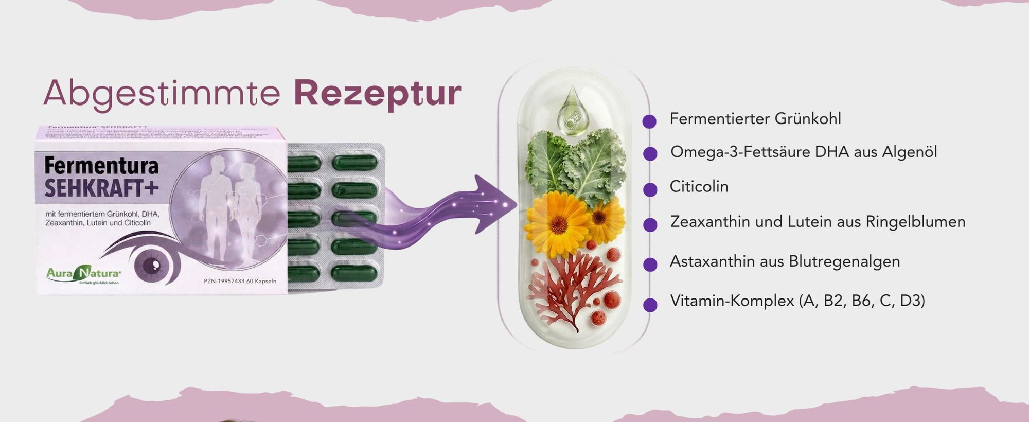 Auranatura Fermentura Sehkraft Kapseln 60 St