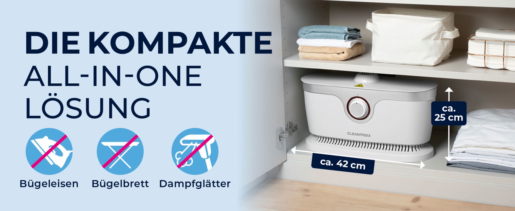 CLEANmaxx Hemden-Bügler 2.0 verbesserte Version 2024 Automatischer Bügler Trocknen Glätten Hemden Blusen Timer Bügelstation Bügelpuppe Bügelautomat