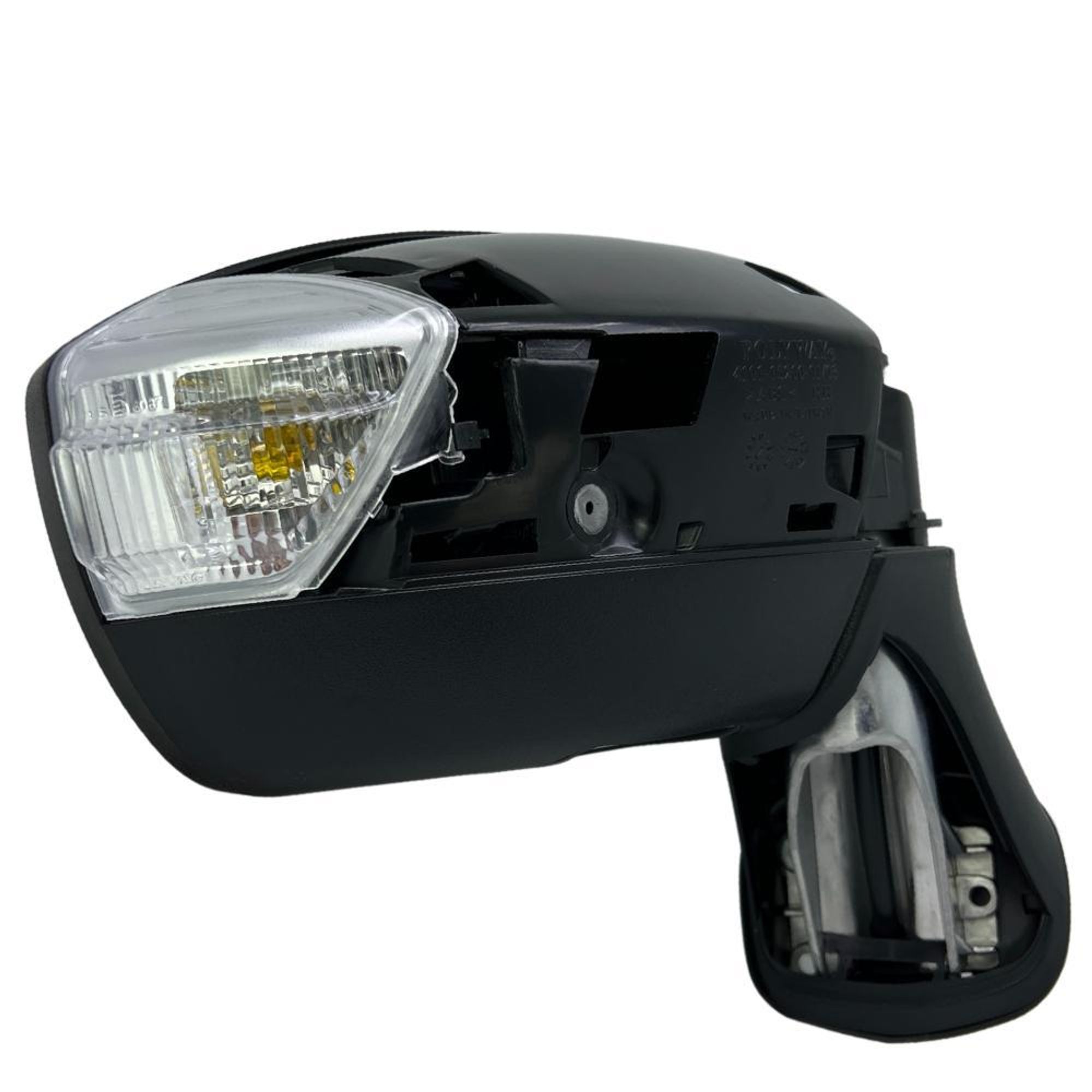 BILMAX Außenspiegel Ersatz für Ford Kuga I 2008-2012 Elektrisch Verstellbar, Manuell Einklappbar, Blinker, Pfützenlampe, Grundiert, 7 Pin Rechts