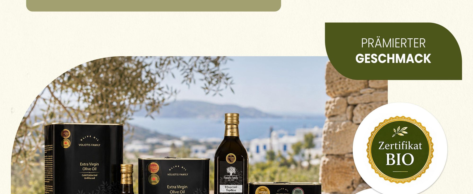 Olivenöl, ev black, greekbox, voliotis, Natives Olivenöl Extra