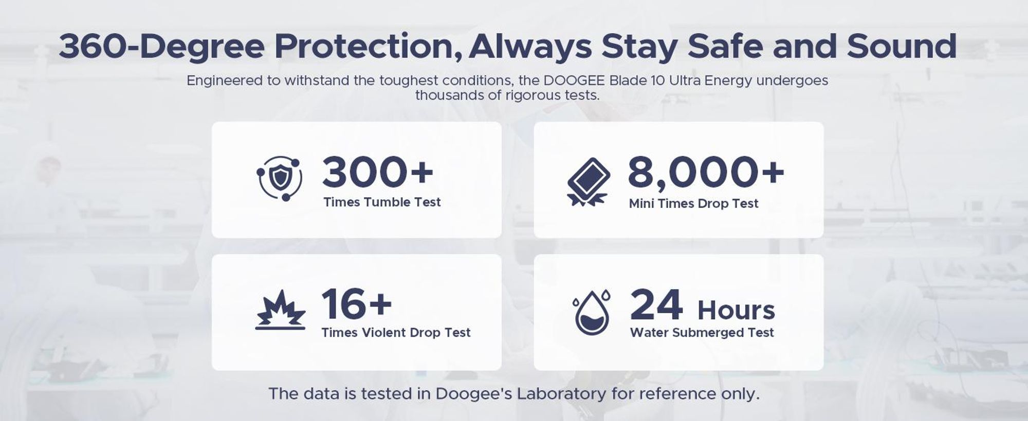 DOOGEE Blade10 Ultra Energy – robustní outdoorový smartphone, Android 16,  IP68/IP69K, 6,56" displej s obnovovací frekvencí 90 Hz, baterie 6150 mAh, 36+128 GB, fotoaparát 64 MP, NFC, čtečka otisků prstů, bez smlouvy