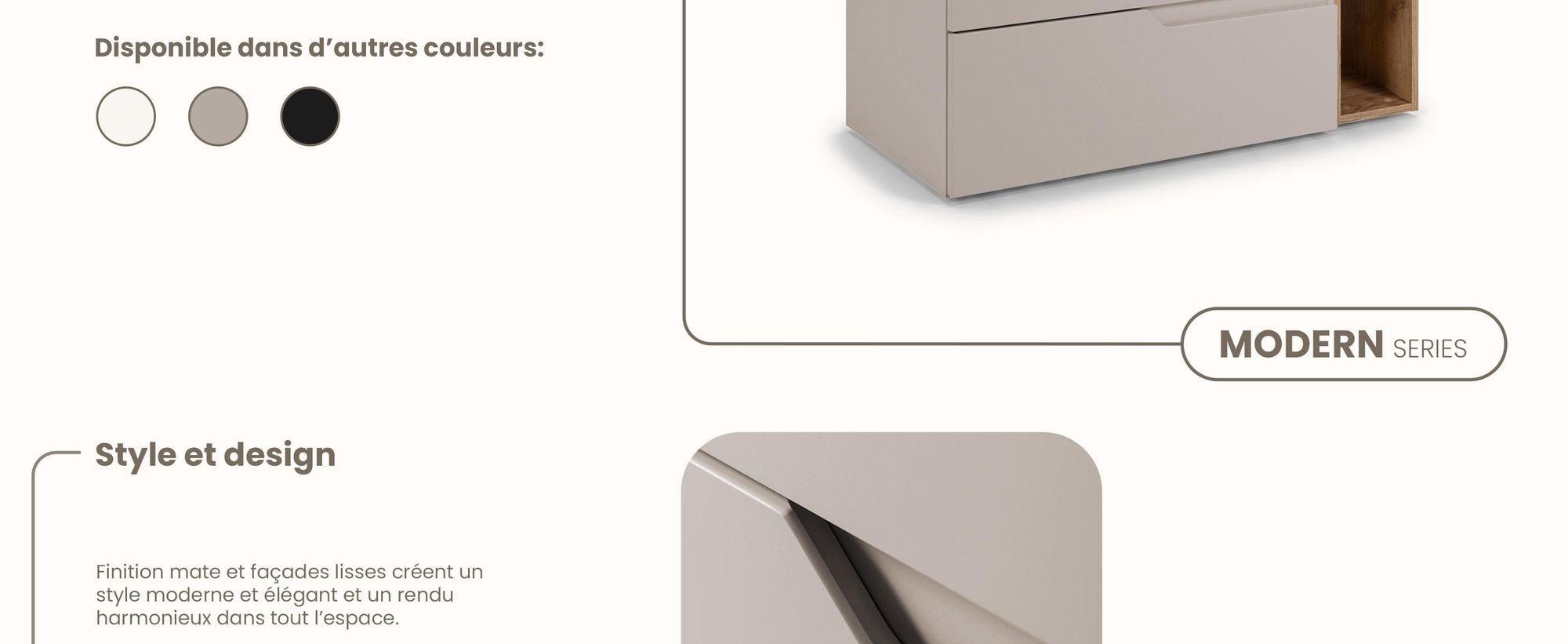 RODAN, meuble de salle de bain, armoire moderne, meuble sous vasque, meuble sous lavabo