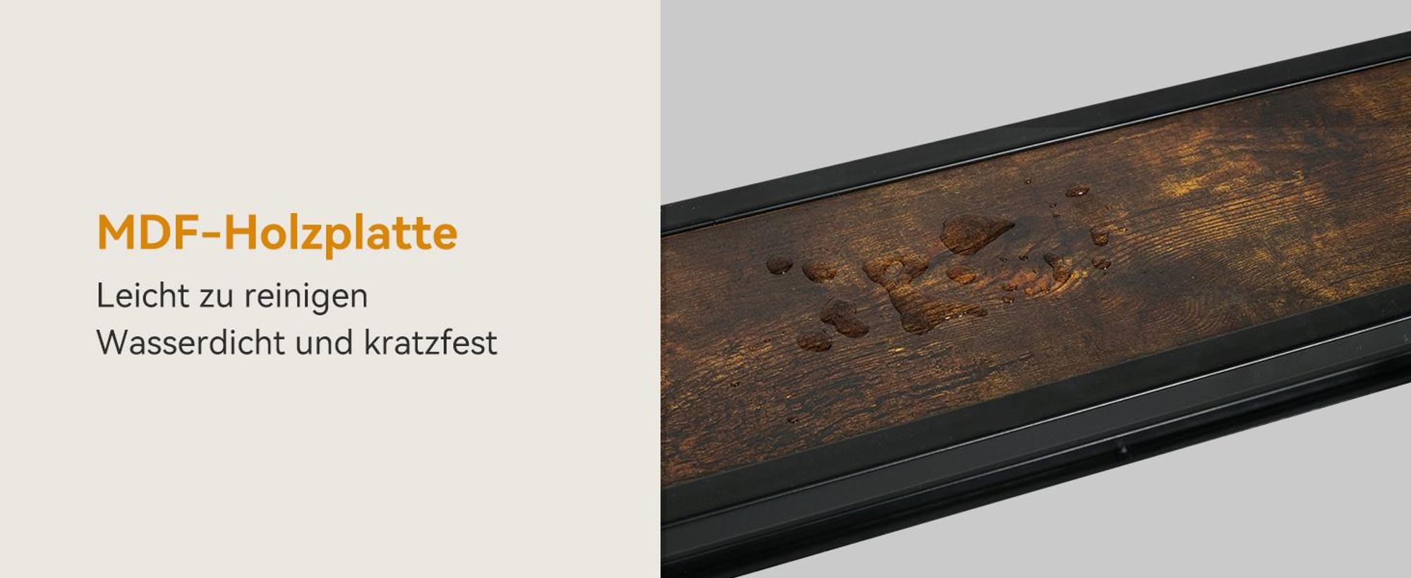 Puluomis Wandregal mit RGB Beleuchtung 120cm MDF Holzplatte und Metallrahmen max 20kg Belastbarkeit pro Fach wahlweise Wandmontage oder Stehend