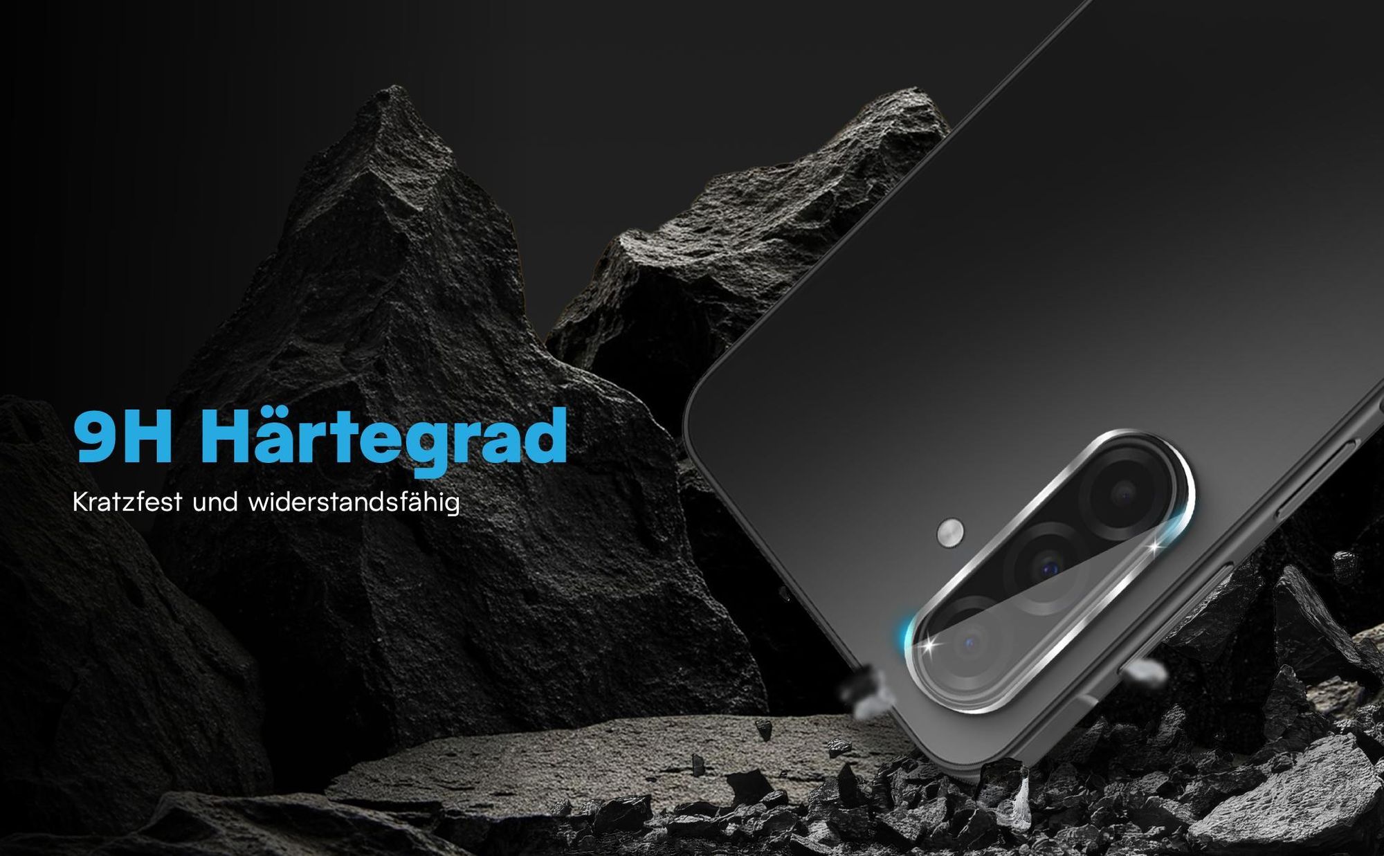 Kameraglas Doppelpack für Samsung Galaxy A36 5G für vollständigen Schutz