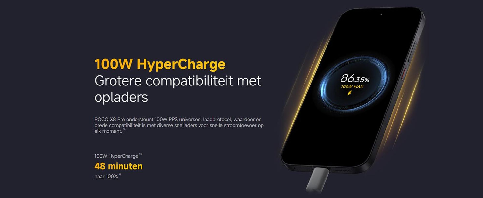 POCO X8 Pro, 16,7 cm (6,59 inch), 2756 x 1268 pixels, 12 GB RAM, 512 GB opslag, 50 MP camera, groen