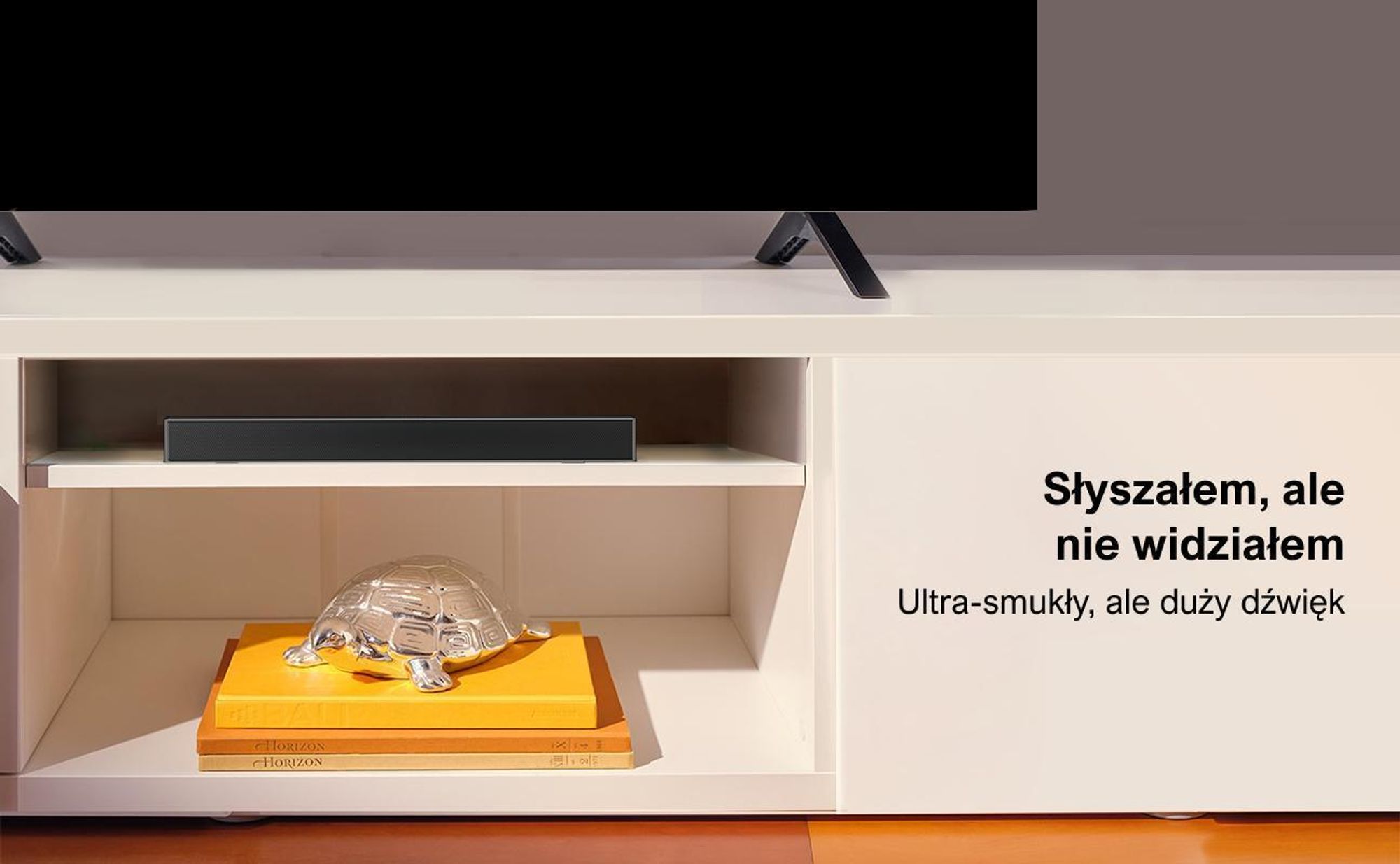 ULTIMEA soundbar 5,25'' głośnik niskotonowy, BASSMAX, smukła konstrukcja 3,8 cm, Nova S40