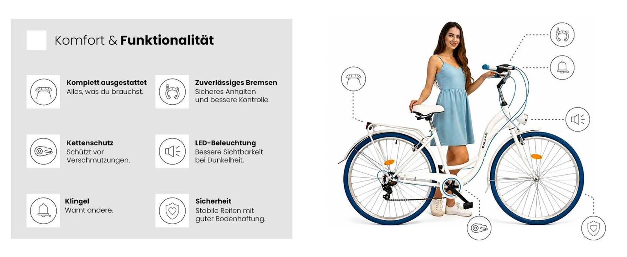 Damenfahrrad