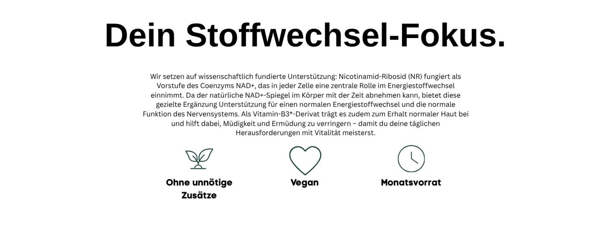 NAD+ Kapseln: Vorteile im Ueberblick