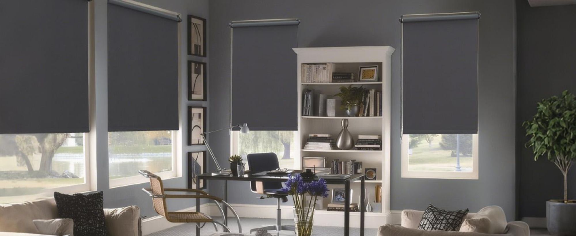 Verdunklungsrollo 50x130cm Grau Thermorollo Fensterrollo Klemmfix ohne Bohren Seitenzugrollo Sonnenschutz Wärmeschutz Blickdicht Rollo