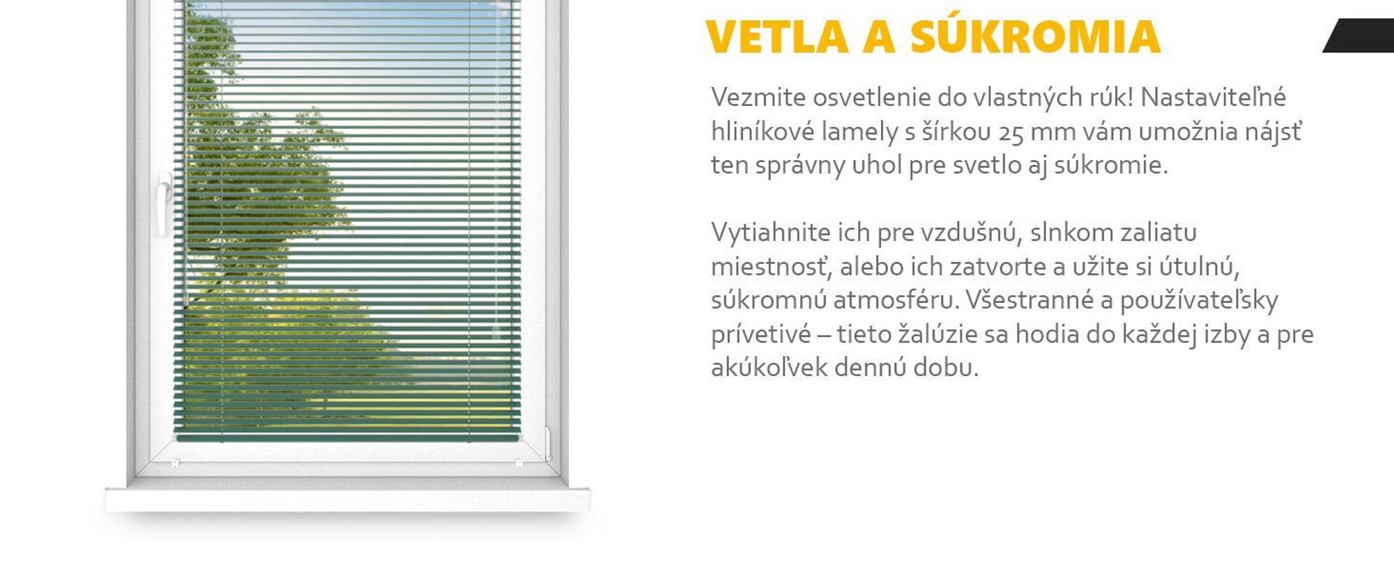 time4blinds – Interiérové Žalúzie bez Vŕtania, Hliníkové Rolety, Lesklá čierna, Ľavá, 900x1200