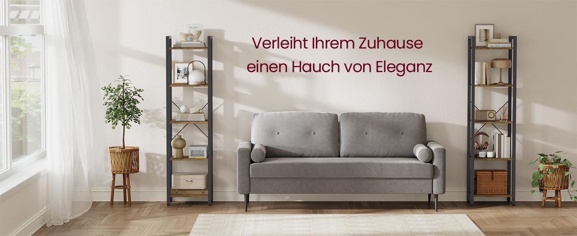 VASAGLE Bücherregal, Standregal, Aufbewahrungsregal 5 Ebenen Stahlgestell