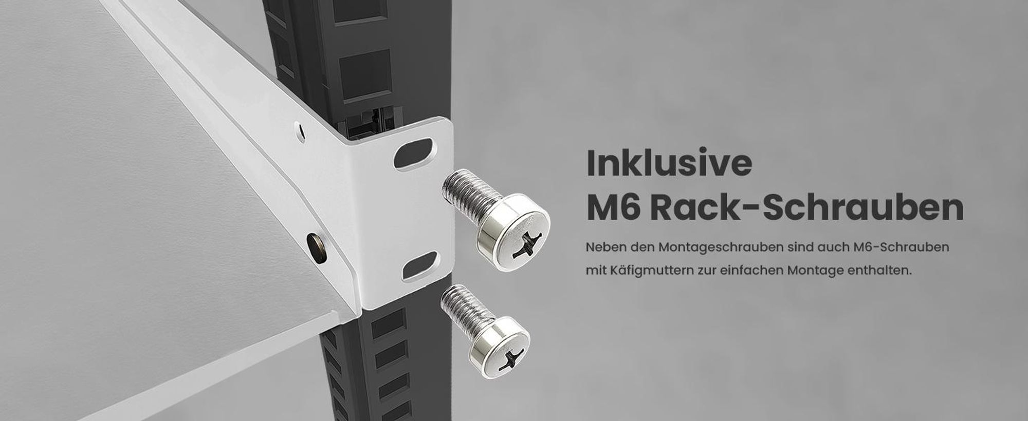 Extralink Fachboden 1U 350mm für 19 Zoll Netzwerkschrank