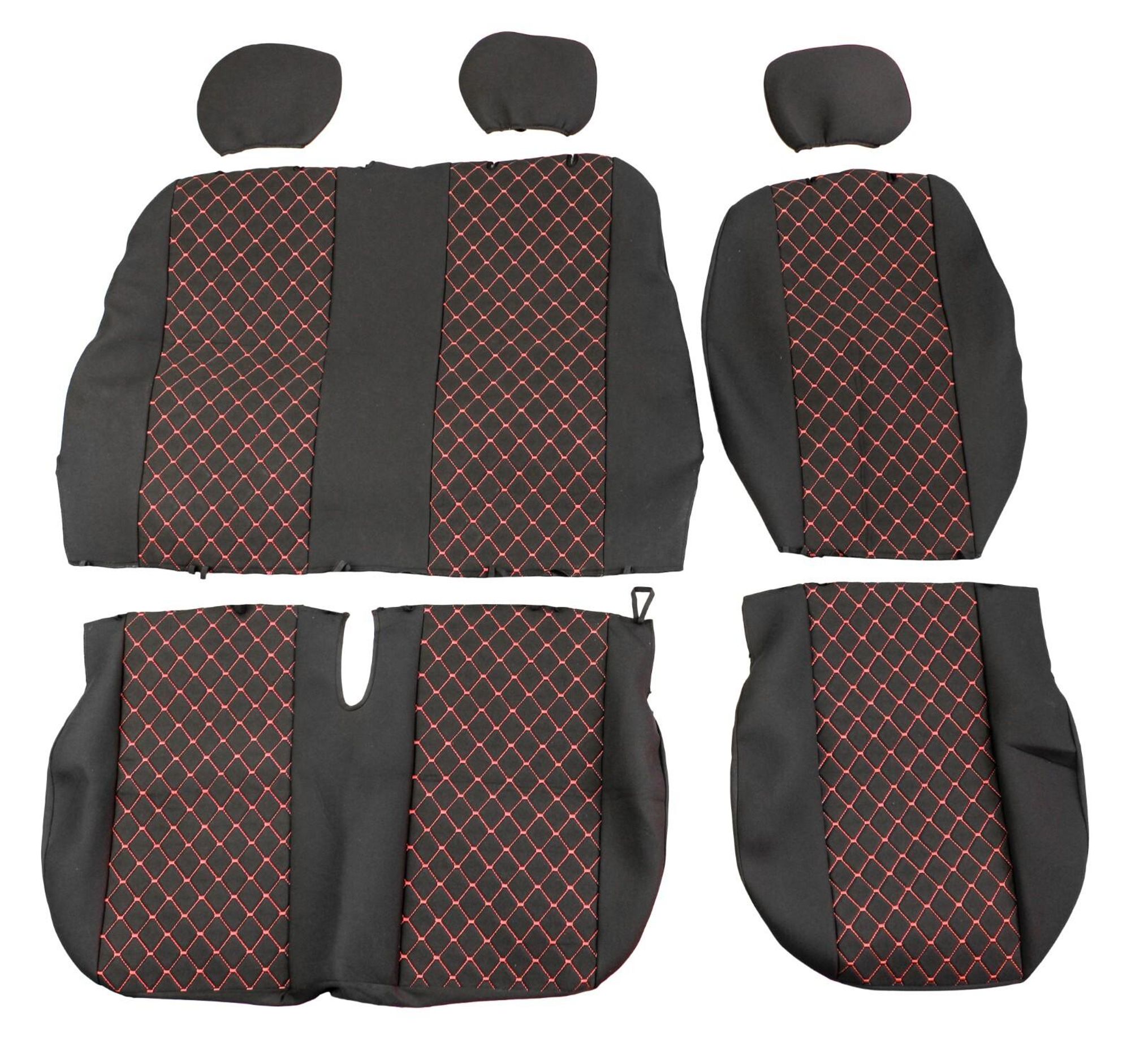 Bus Sitzbezüge 2+1 Für Mercedes Sprinter W907 W910 Schonbezüge Polyester Stoff