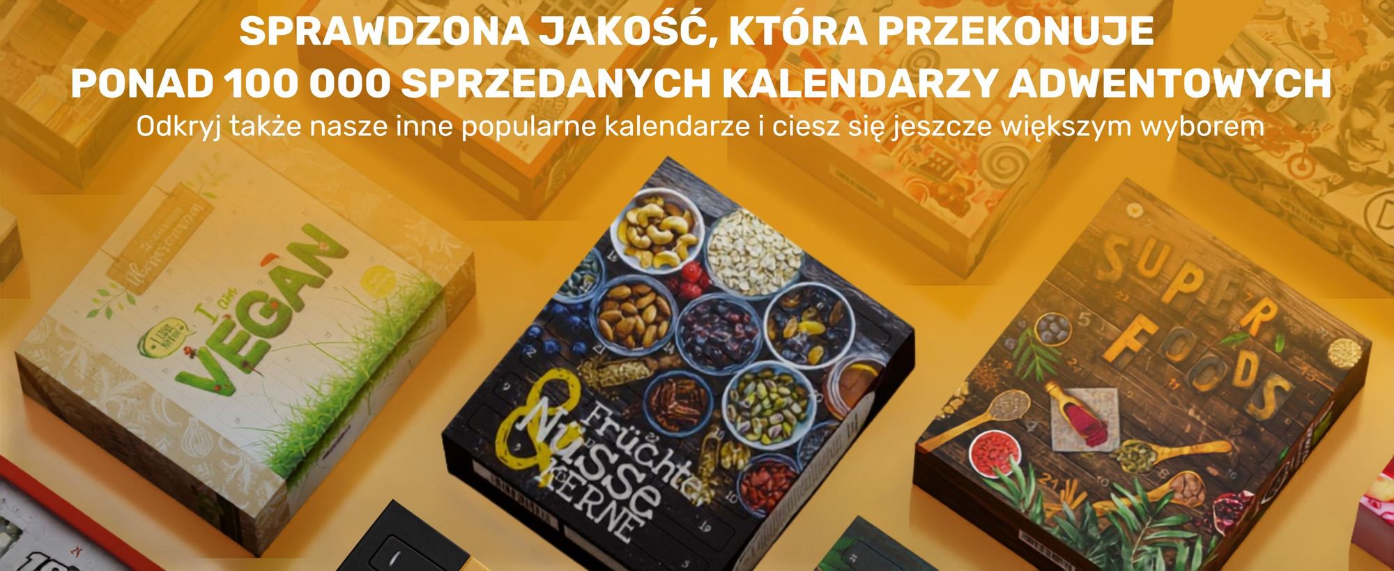 BOXILAND® kalendarz adwentowy 2026 owoce orzechy & pestki bio 24 snacki