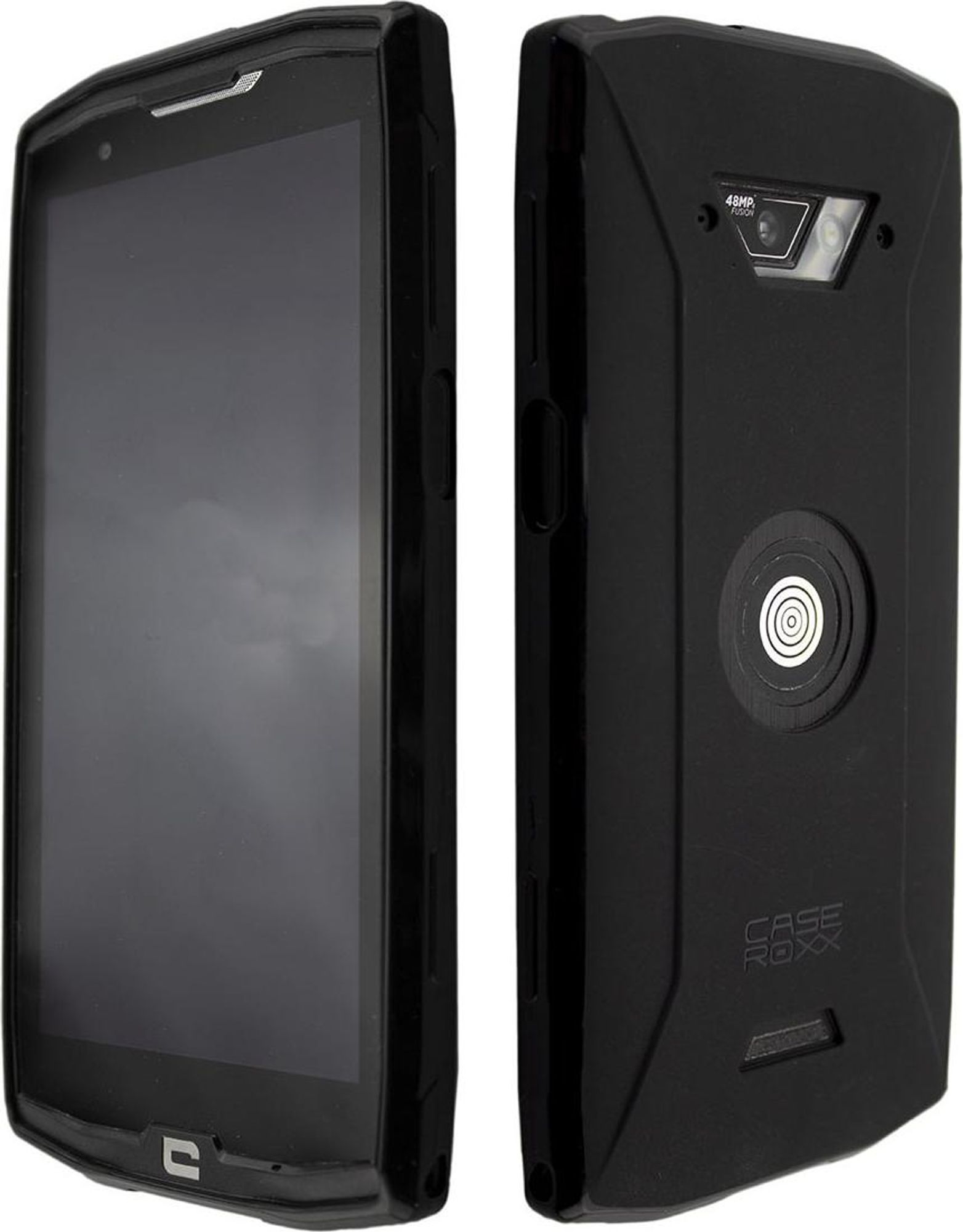 TPU-Hülle für Crosscall Core-X4, schwarz+ Folie Bild 1