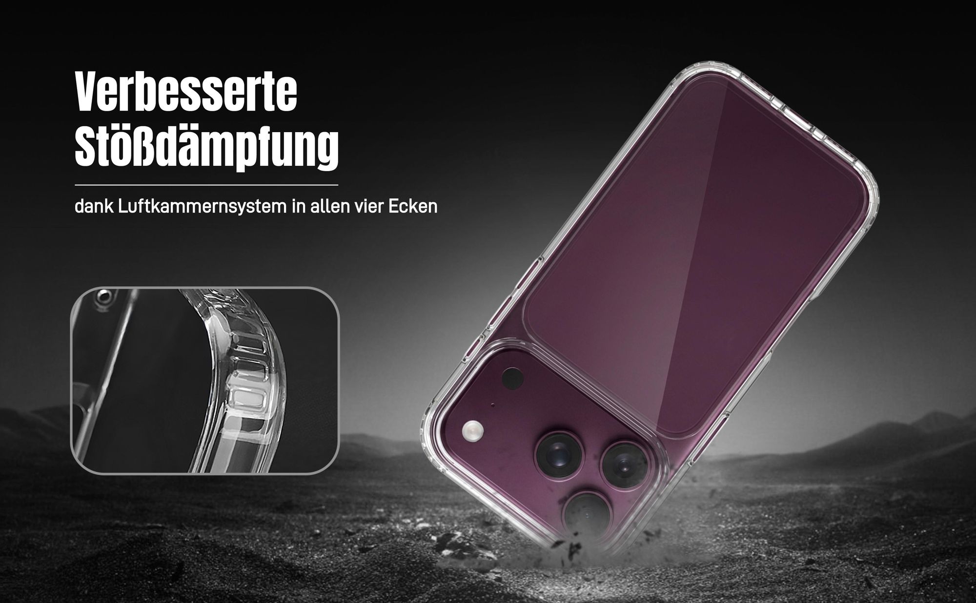 Passgenaues Case für Apple iPhone 18 Pro Max mit verbesserter Stoßdämpfung