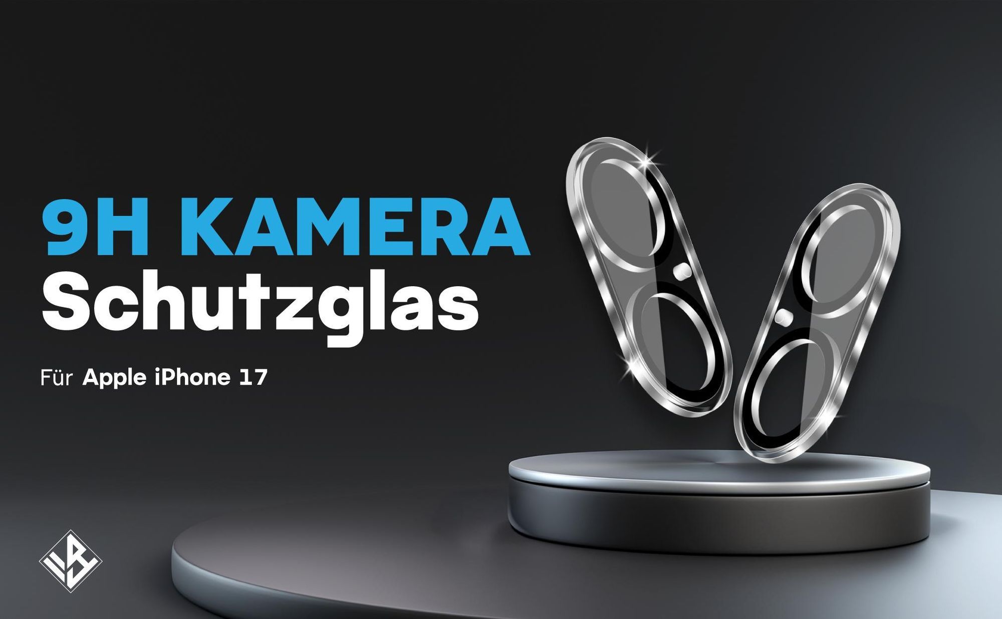 2er Set Kameraschutzglas für Apple iPhone 17 in 9H Härte