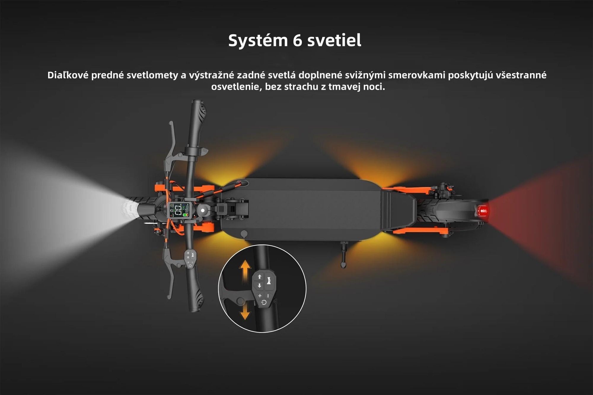 JOYOR S10-S-Z Dvojitý Motor Skladateľný Elektrický kolobežka - 1000W*2 Motor 60V18AH Batéria 10-palcové Pneumatiky Hydraulické Brzdy - Čierna