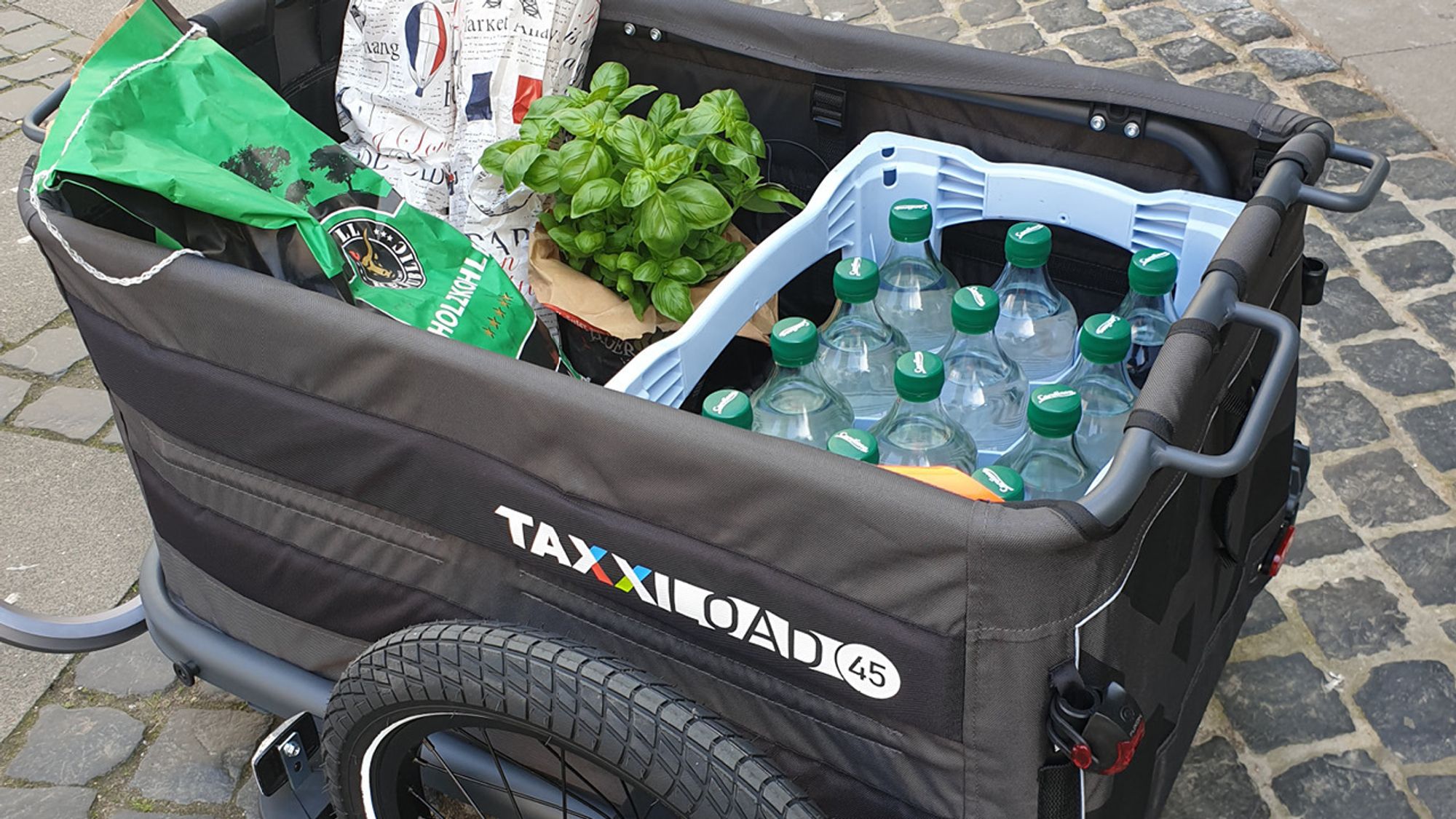 TAXXI LOAD heavy | robust | zuverlässig | Einkaufstrolley | Touren | Lastenanhänger | Picknick | großer Stauraum | stabil | Outdoor | Lasten |Anhänger