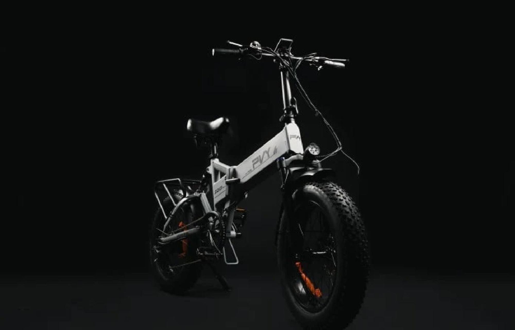 Elektrokolo PVY Z20 Plus 1000 - 250W motor 48V16.5AH baterie 120KM dojezd hydraulické kotoučové brzdy - šedá