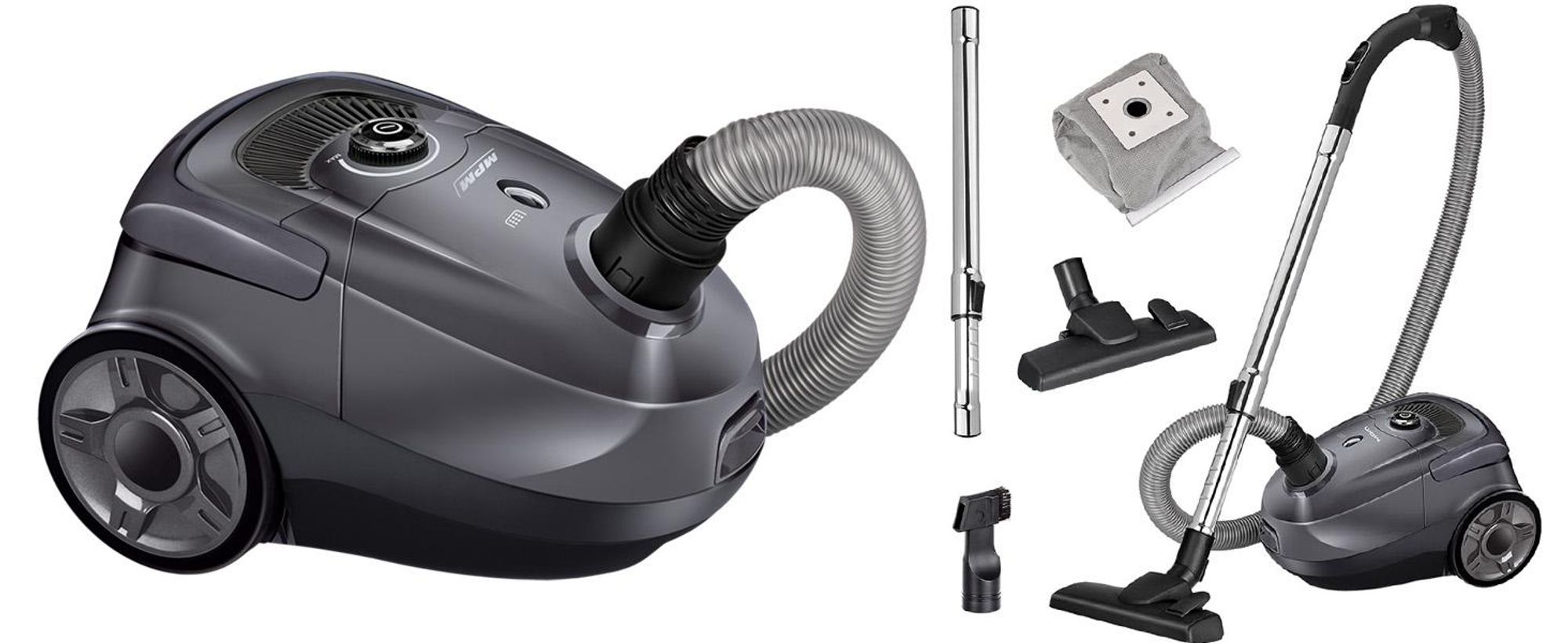Beutelstaubsauger - stark - leise, Handheld - Zimmer MPM MOD-52