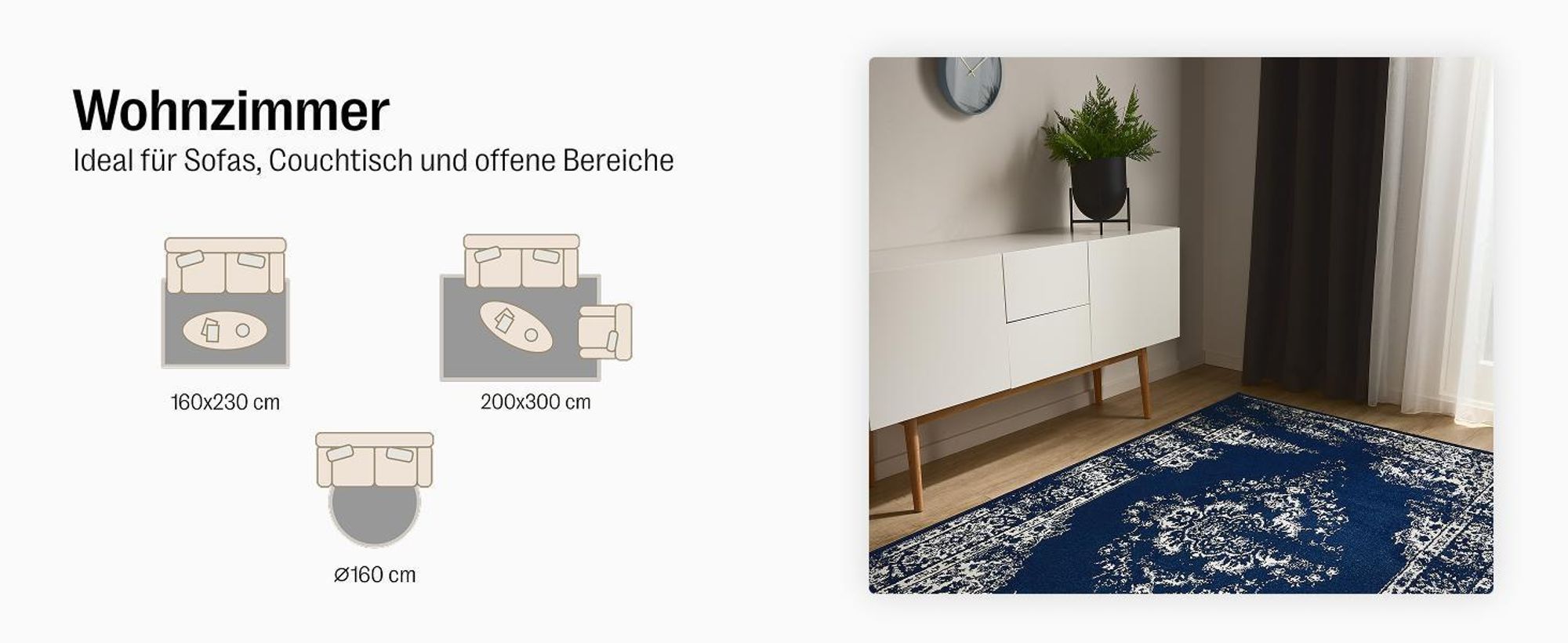 benuta Vintage Teppich Wohnzimmer Sia Taupe 200x300 cm Wohnzimmerteppich Schlafzimmer weich orientalisch Rechteckig
