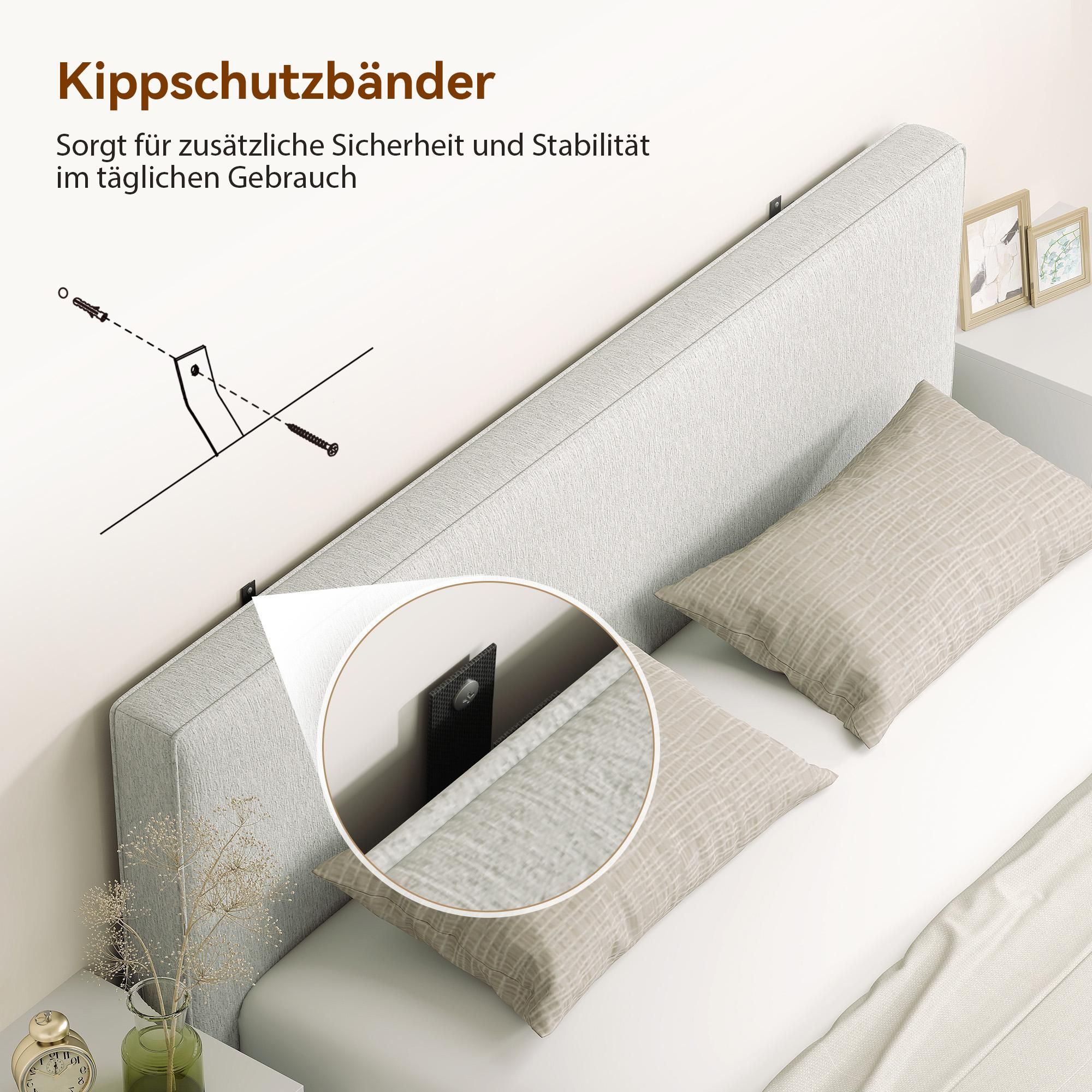 Aufhängen Cremeweiß Füße