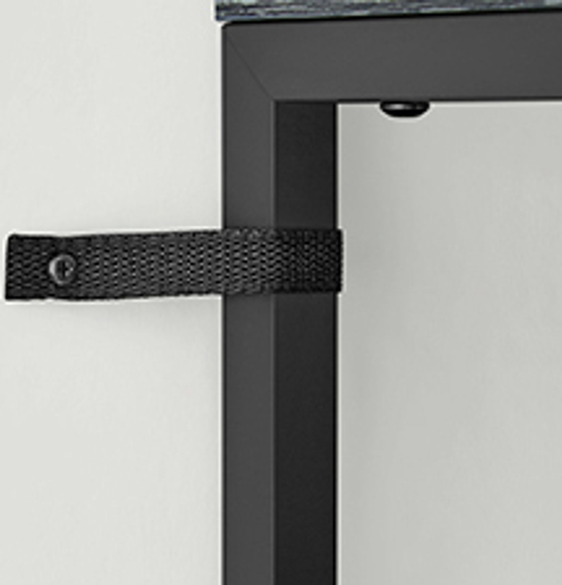 VASAGLE Küchenregal, Standregal, 40 x 80 x 167 cm, anthrazitgrau-tintenschwarz