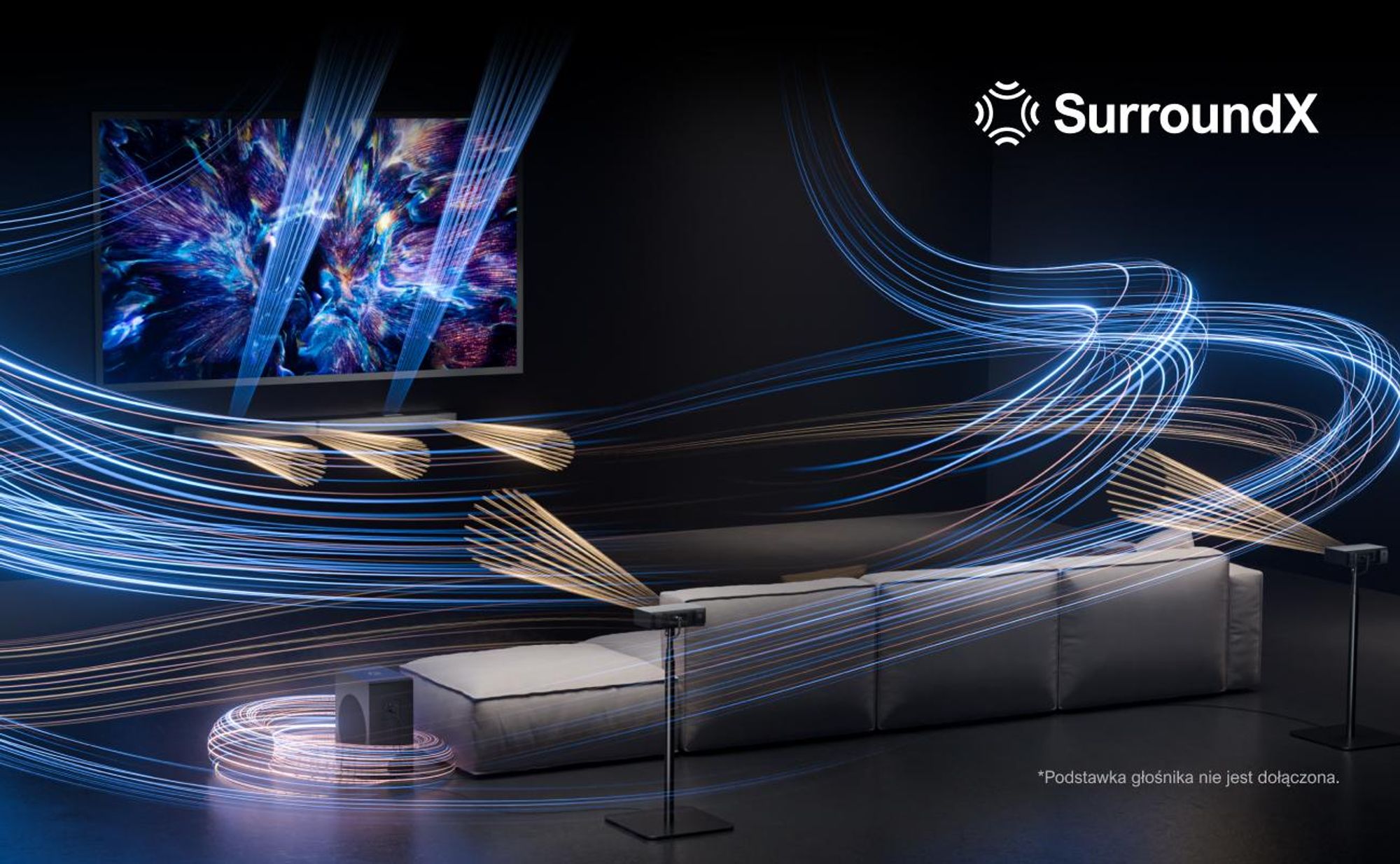 ULTIMEA 5.1.2-kanałowy soundbar do telewizorów z Dolby Atmos, system dźwięku przestrzennego kina domowego z subwooferem do dźwięku kinowego, HDMI/Opt/Bluetooth