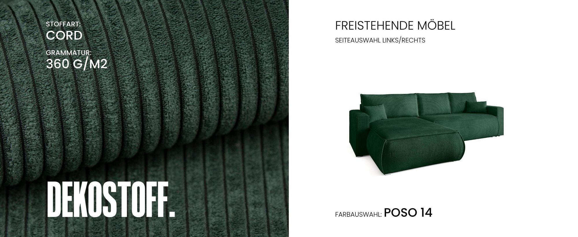 BroMARKT Ecksofa HAVANA Schlaffunktion Bettkasten L-Form 120x236 cm Beige