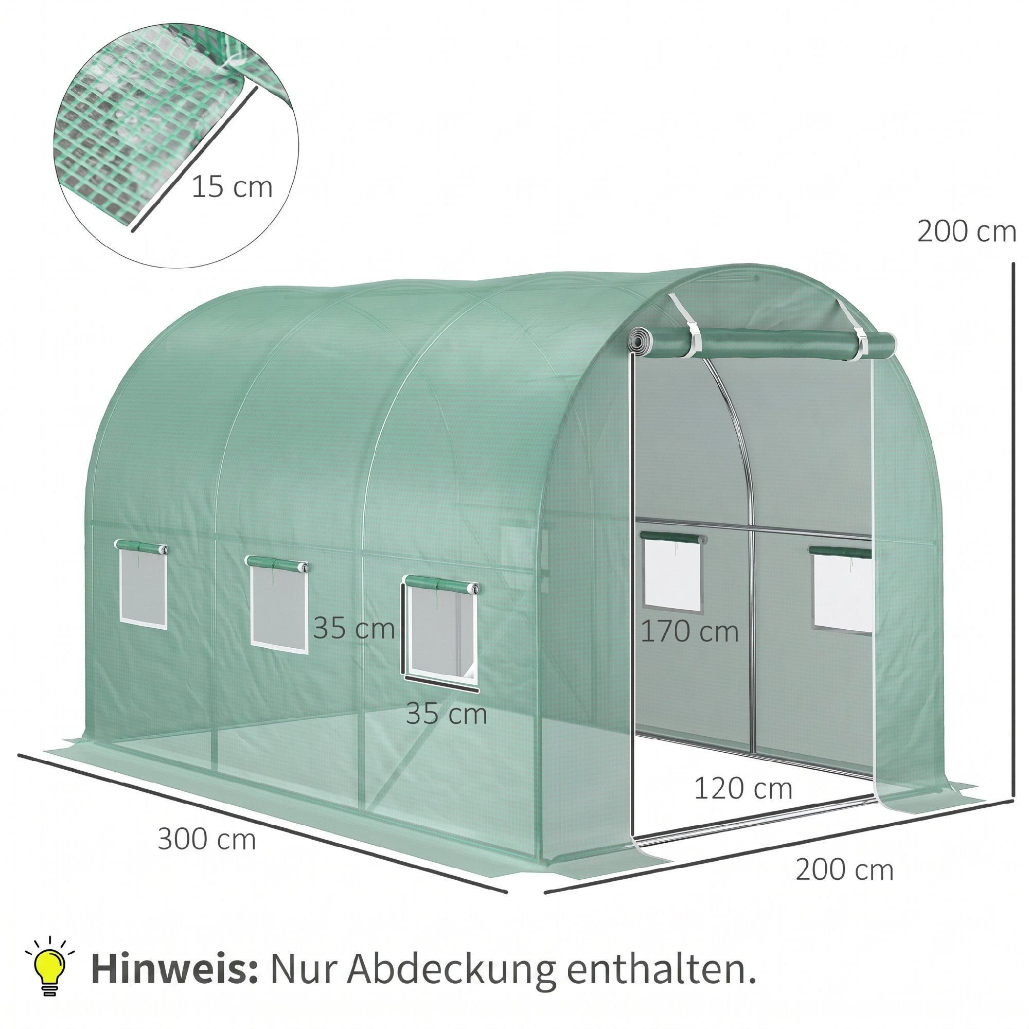 Gewächshaus Gartenfolie Gewächshausabdeckung