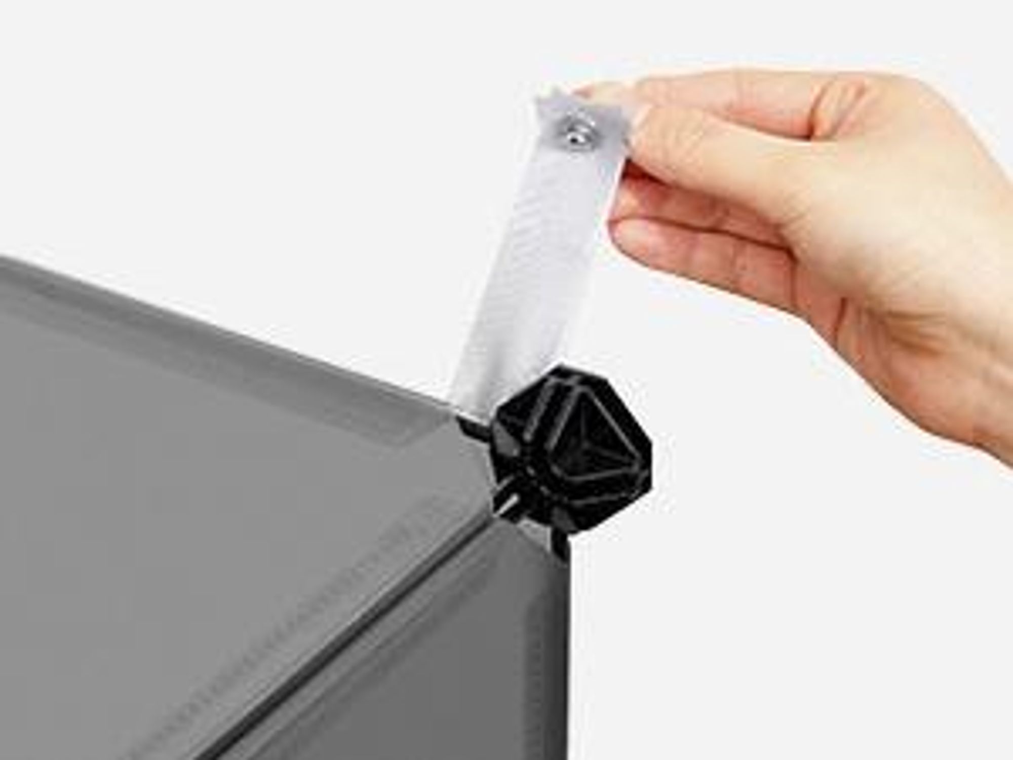 SONGMICS Schuhregal 10 Ebenen Schuhschrank Schuhorganizer DIY Steckregal Aufbewahrungsregal Grau