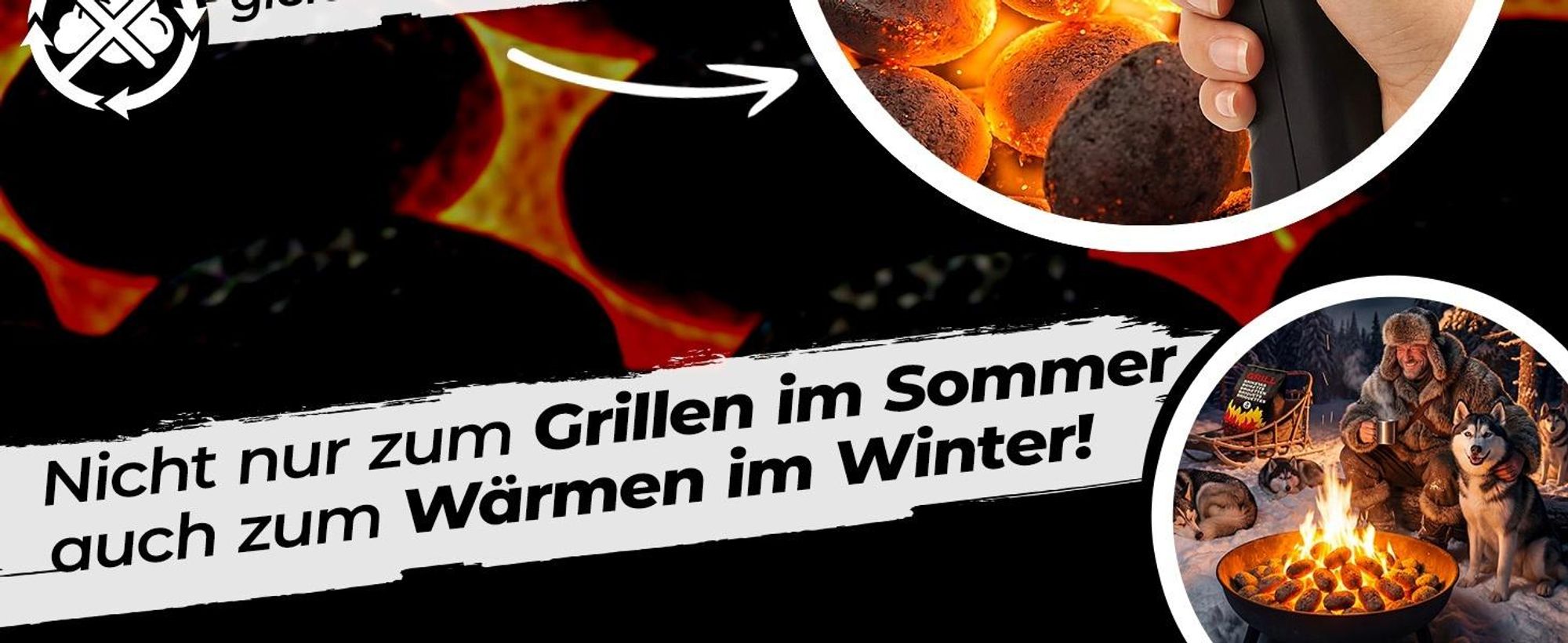 DEUBA® 27 kg Grillbriketts 9 x 3 kg Holzkohle Grillkohle Holzkohlebriketts Holzkohlegrill Grill Brikett Kohle