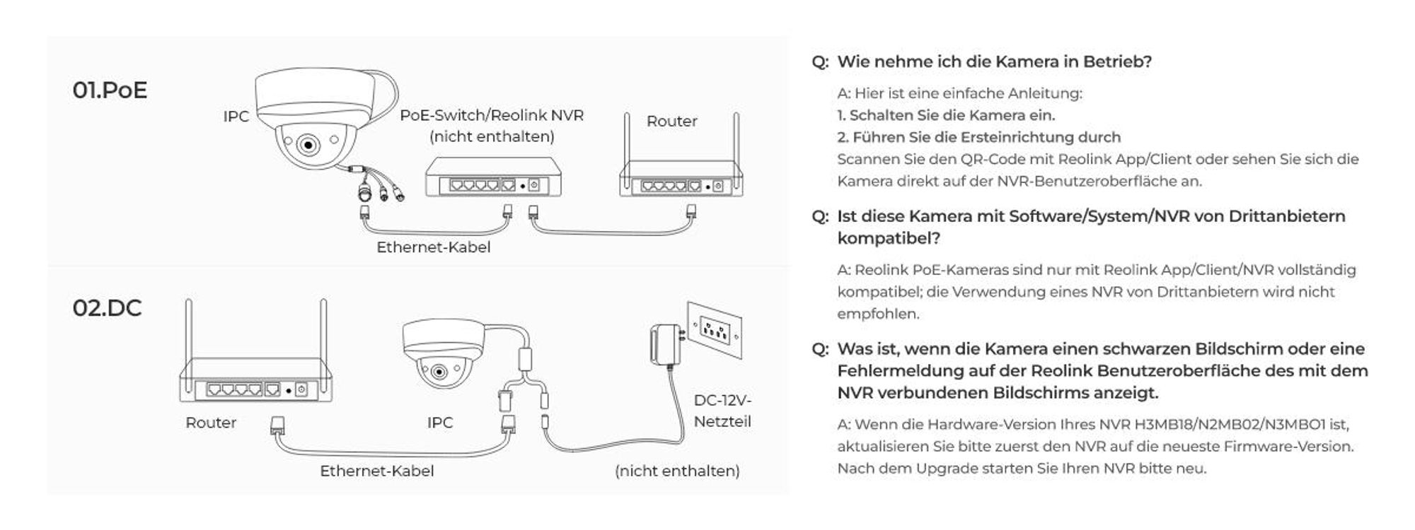 Reolink RLC-840A, 4K 8MP IK10 Vandalenschutz PoE Überwachungskamera, 125° Sichtwinkel, Farbnachtsicht, Smarte Erkennung, 2-Wege-Audio, IP67, Sirene