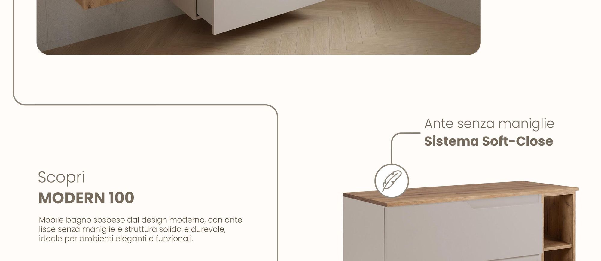 RODAN, mobile bagno, mobile sotto lavabo, mobile bagno moderno, mobili per il bagno