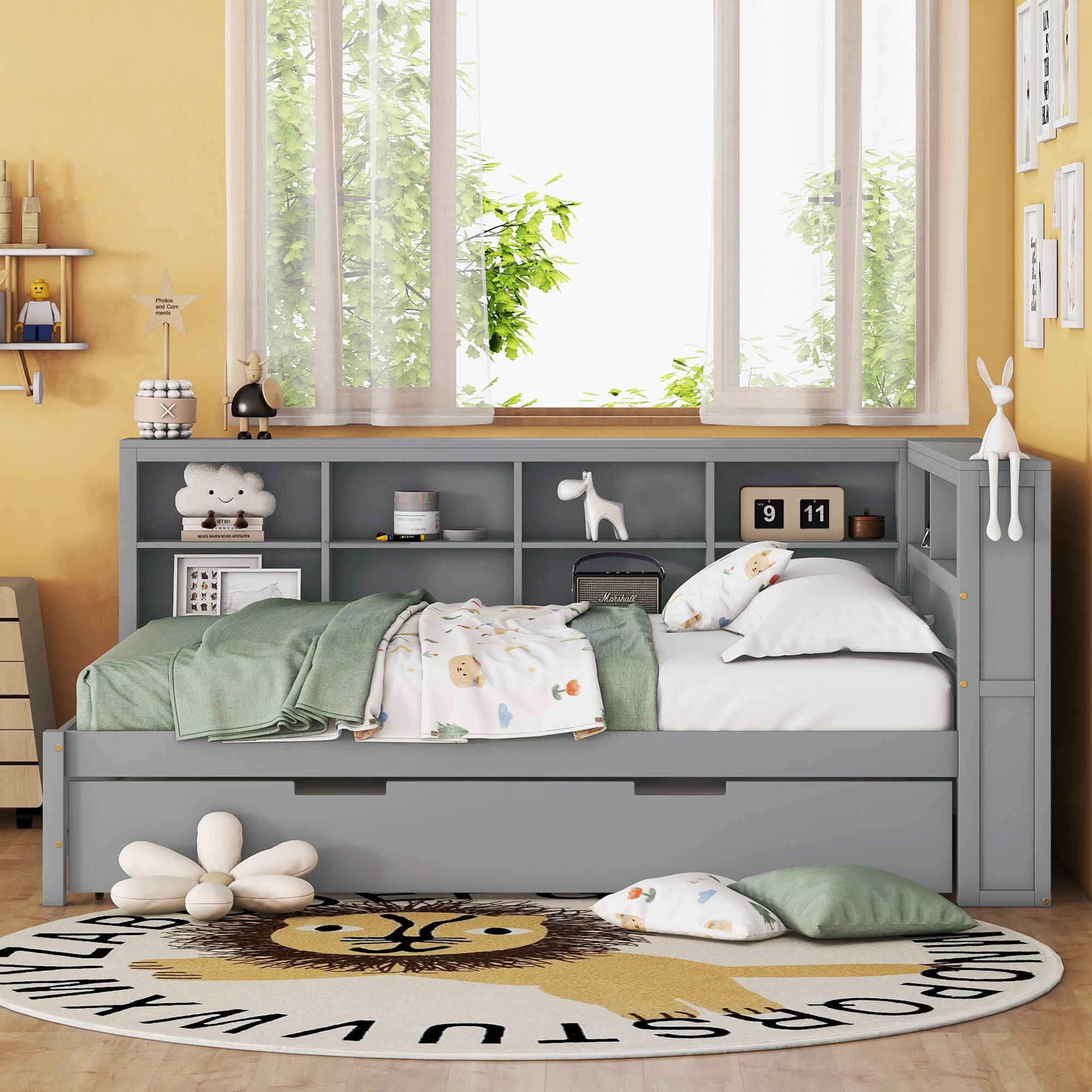 Bett mit Unterbett