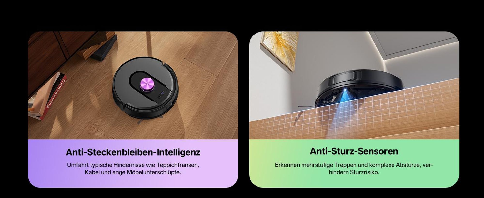 Vactidy Saugroboter W15 3-in-1 Nass Trocken Roboterstaubsauger mit Absaugstation, 10000Pa, 180 min, 4L Riesenbehälter