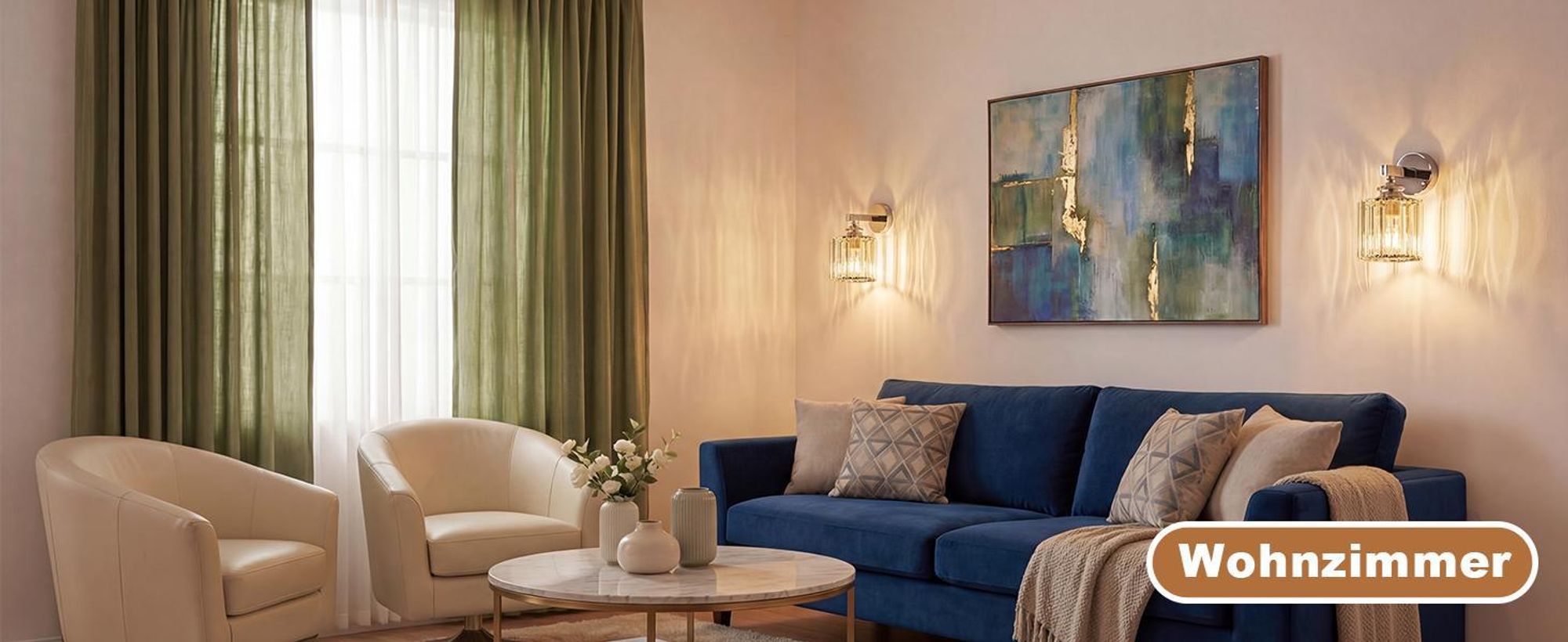 ZMH Wandleuchte Kristall Wandlampe Innen Wandbeleuchtung Wandstrahler Flurlampe Wand E27 für Schlafzimmer Wohnzimmer Flur(ohne Leuchtmittel)