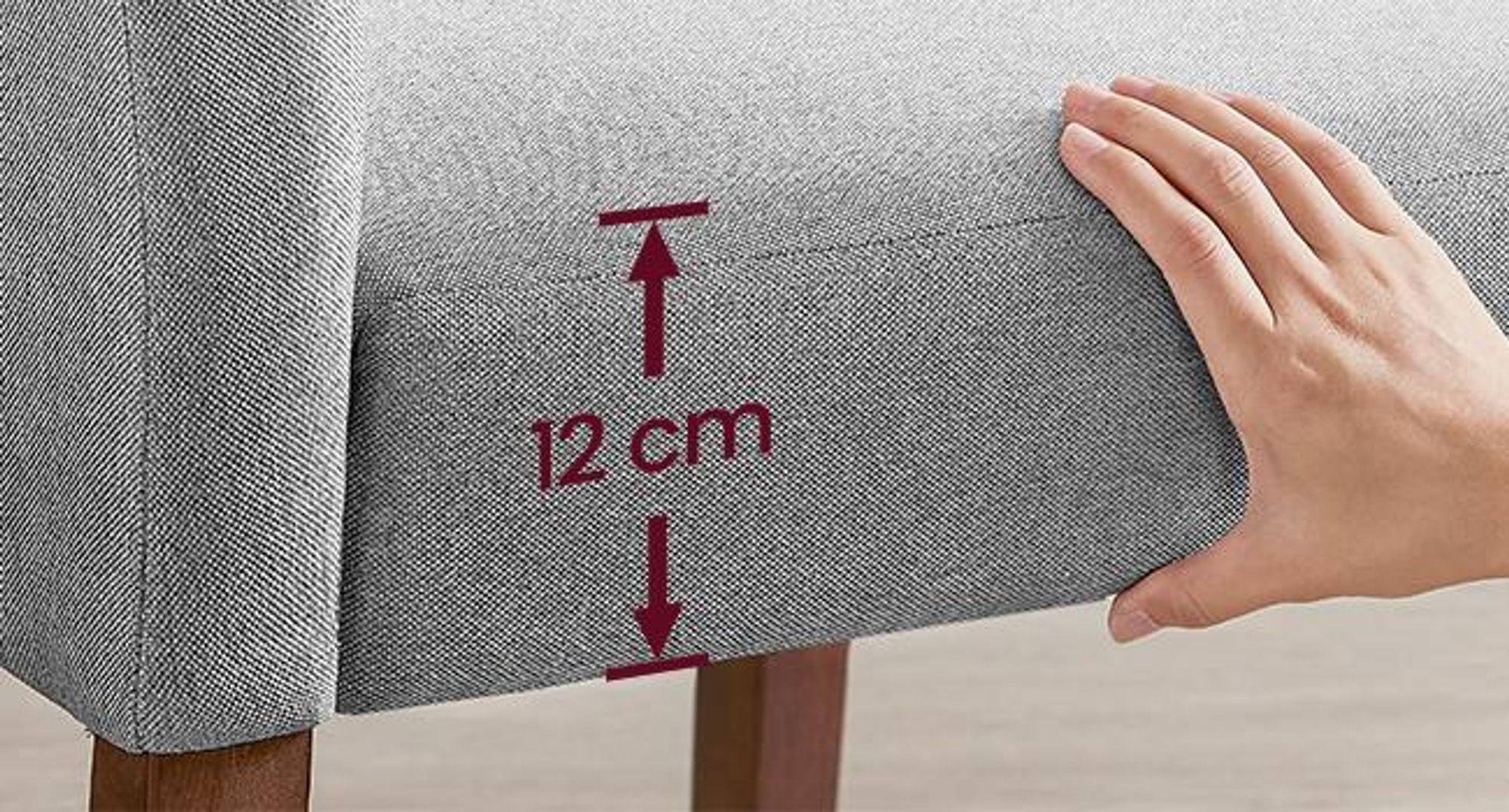 VASAGLE Esszimmerstuhl 6er Set, Küchenstuhl, Parsons-Stuhl, hohe Rückenlehne, für Esszimmer und Küche, dickes Sitzkissen, 58 x 48 x 99 cm, taubengrau