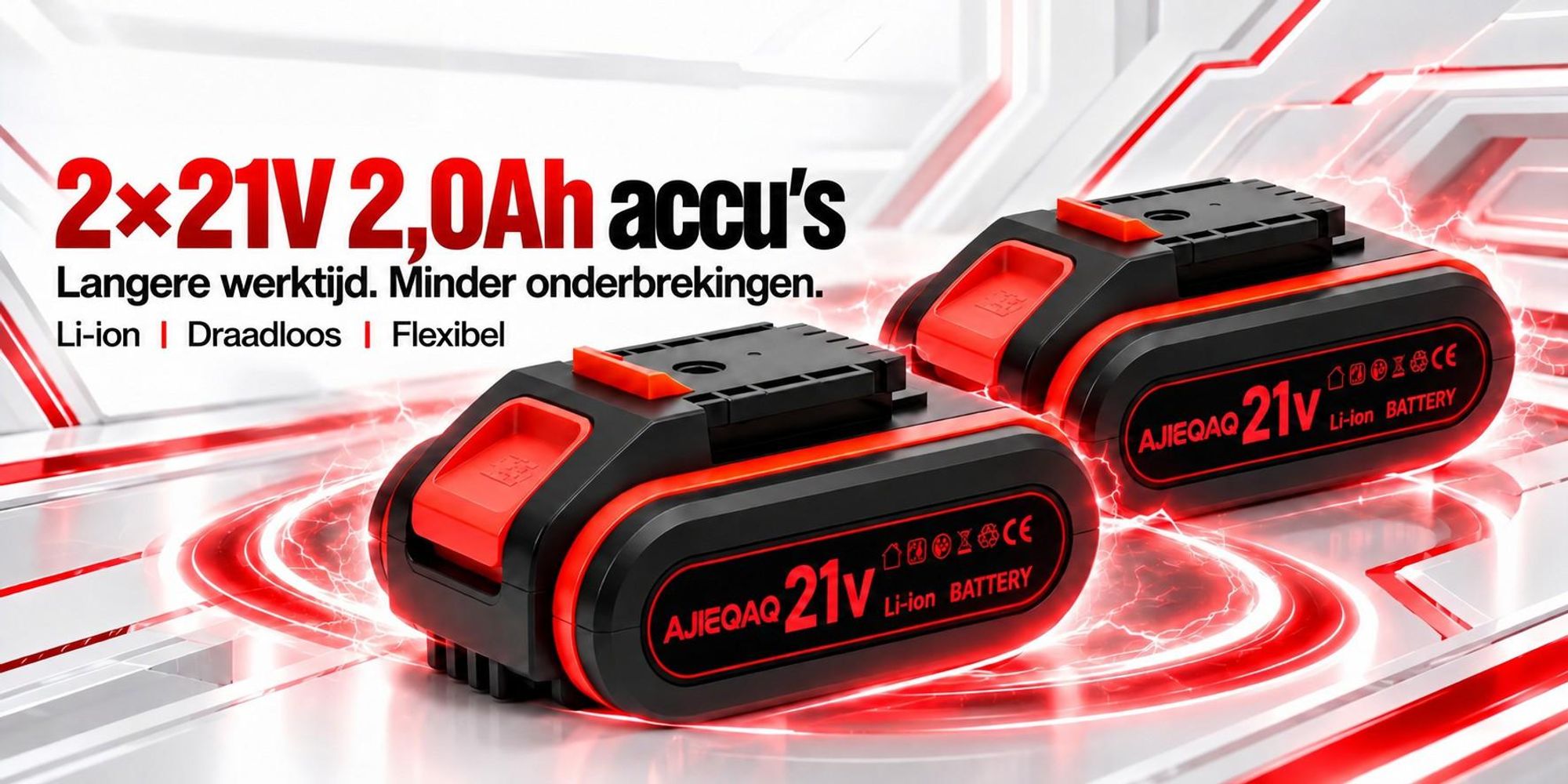 2-in-1 Accu snoeischaar & mini kettingzaag 21V Brushless, accu takkenschaar 25 mm SK5, 6 inch accu kettingzaag, 2×2,0Ah accu’s