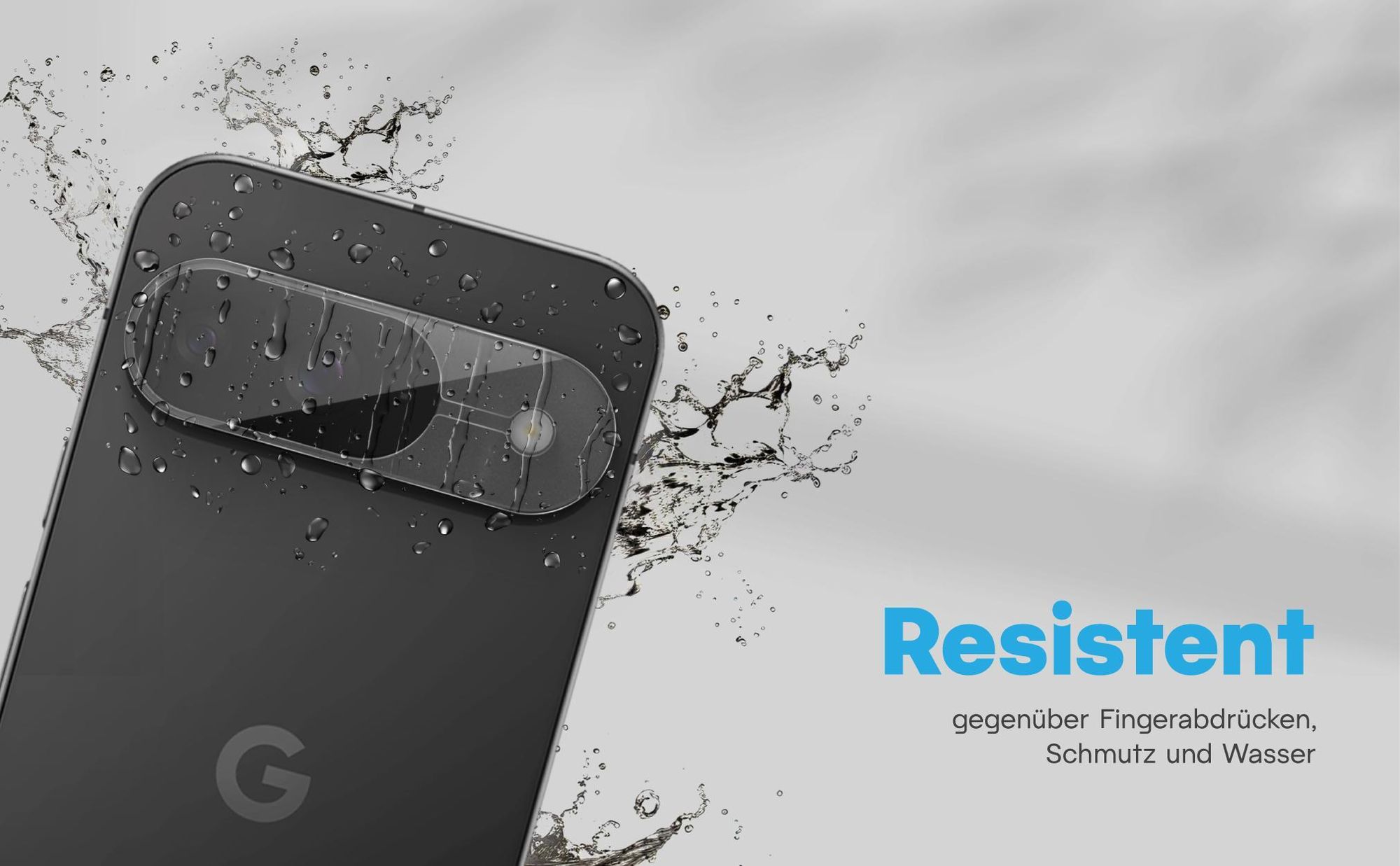 Zweierpack Kameragläser für Google Pixel 9 - Resistent gegen Fingerabdrücke
