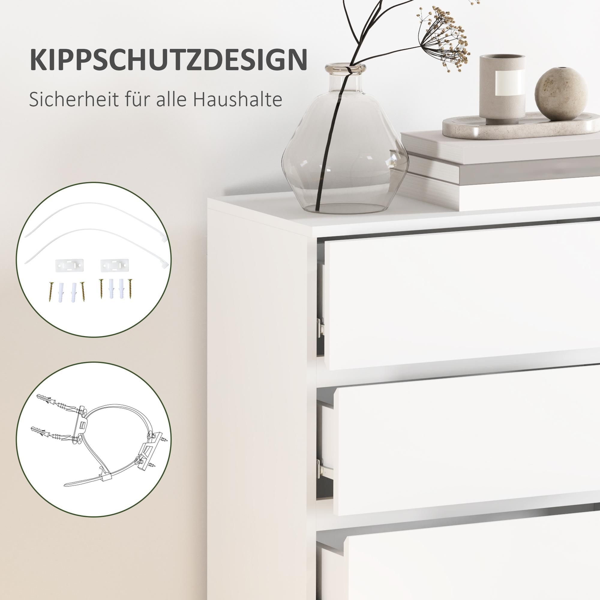 mit 5 Bettkommode