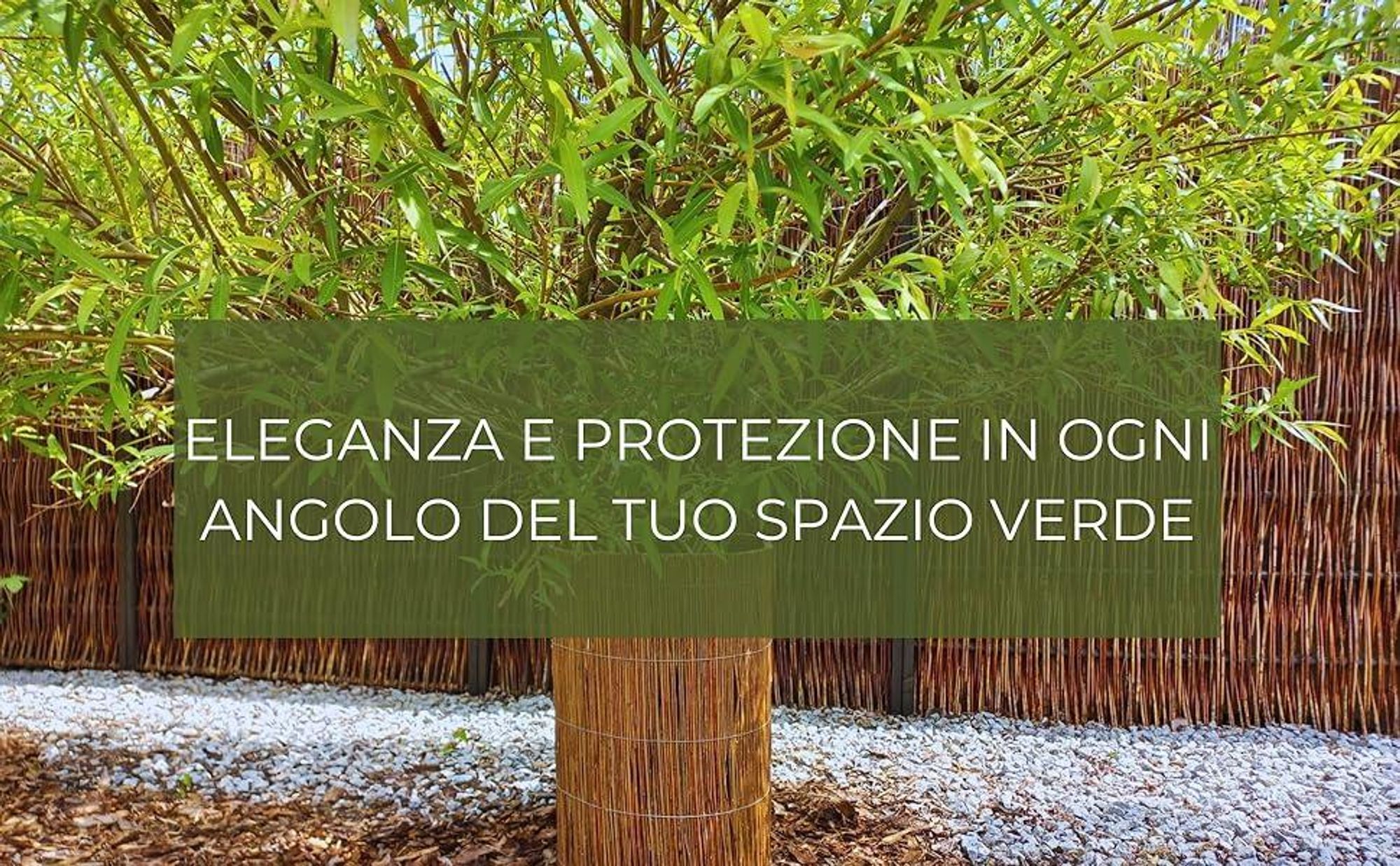 Arella in Vimini Naturale Recinzione Frangivista Frangisole Balcone Giardino Terrazza 150x500 cm Pannello Recinzione Stuoia Frangivento