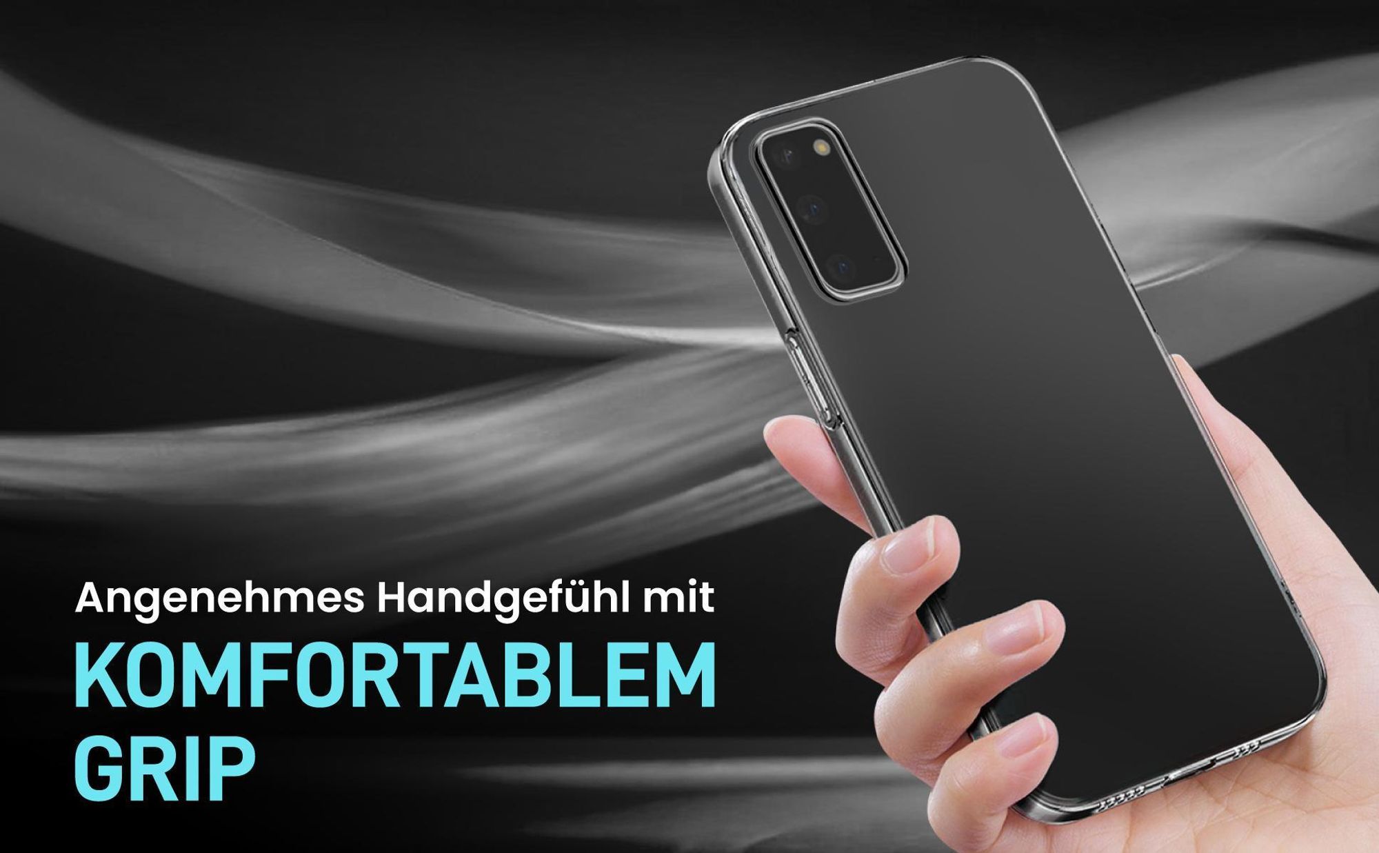 Case für Samsung Galaxy S20 aus strapazierfähigem und schmutzabweisendem Material