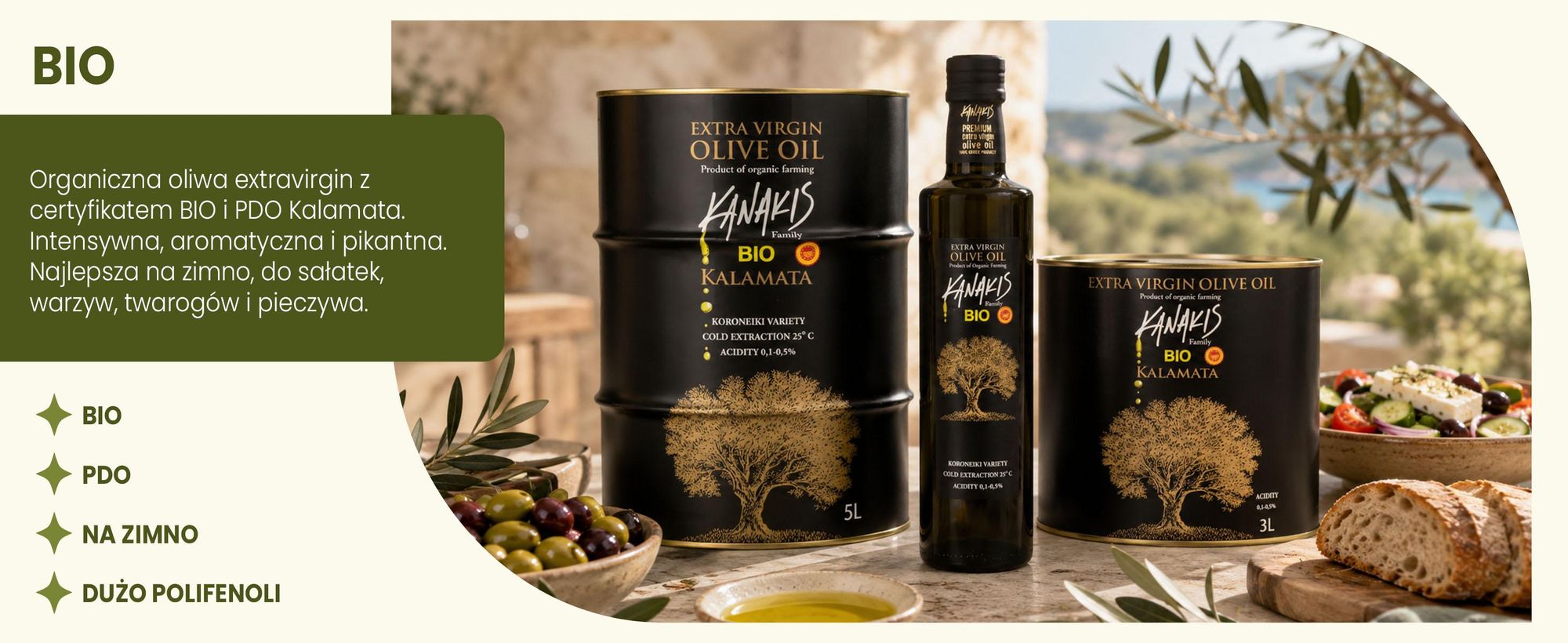 Voliotis, greekbox, Oliwa z oliwek, ev green, Extra Virgin