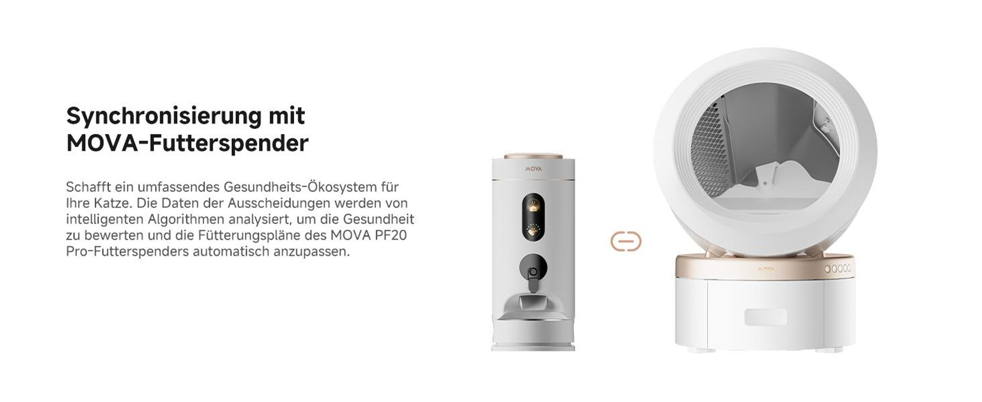 MOVA LR10Prime Selbstreinigende Katzentoilette, automatisches Katzenklo 110L, Geruchskontrolle, 15 Tage Reinigung, 12 Sicherheitsfunktionen