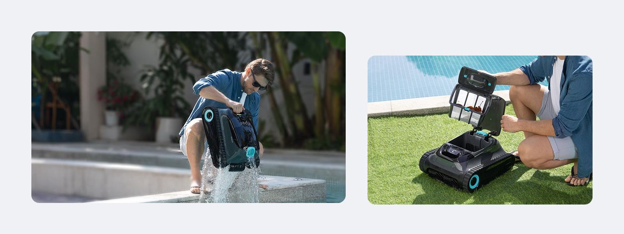 AIPER Scuba S1 Poolroboter für Boden, Wände und Wasserlinie, kabelloser Poolstaubsauger